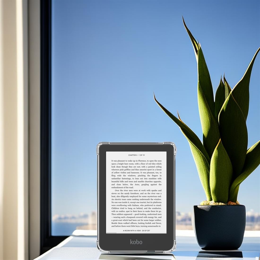 Stianiiie Clear Case For Kobo Nia 6 Reinforced Corners 6    Cover For Kobo Nia 6 Ereader Nia 6 Case