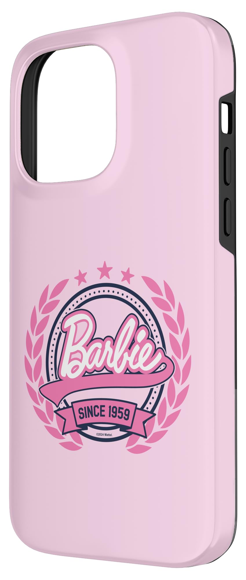 Iphone 14 Pro Max Barbie   Varsity Collegiate Seal Since 1959 Logo Case