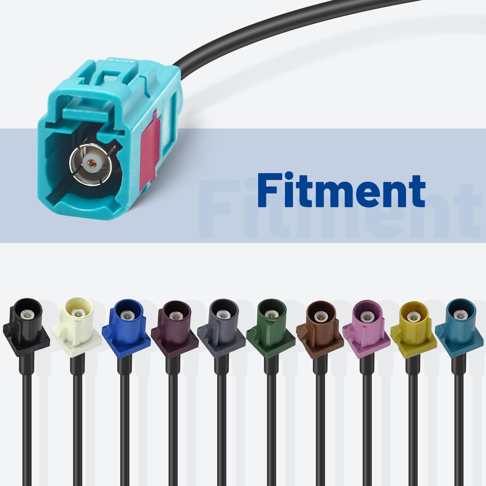 Anina 4Ft Fakra Female To Smb Male Antenna Adapter For Car Sirius Xm Satellite Radio Receiver Tuner To Aftermarket Xm Antenna Co