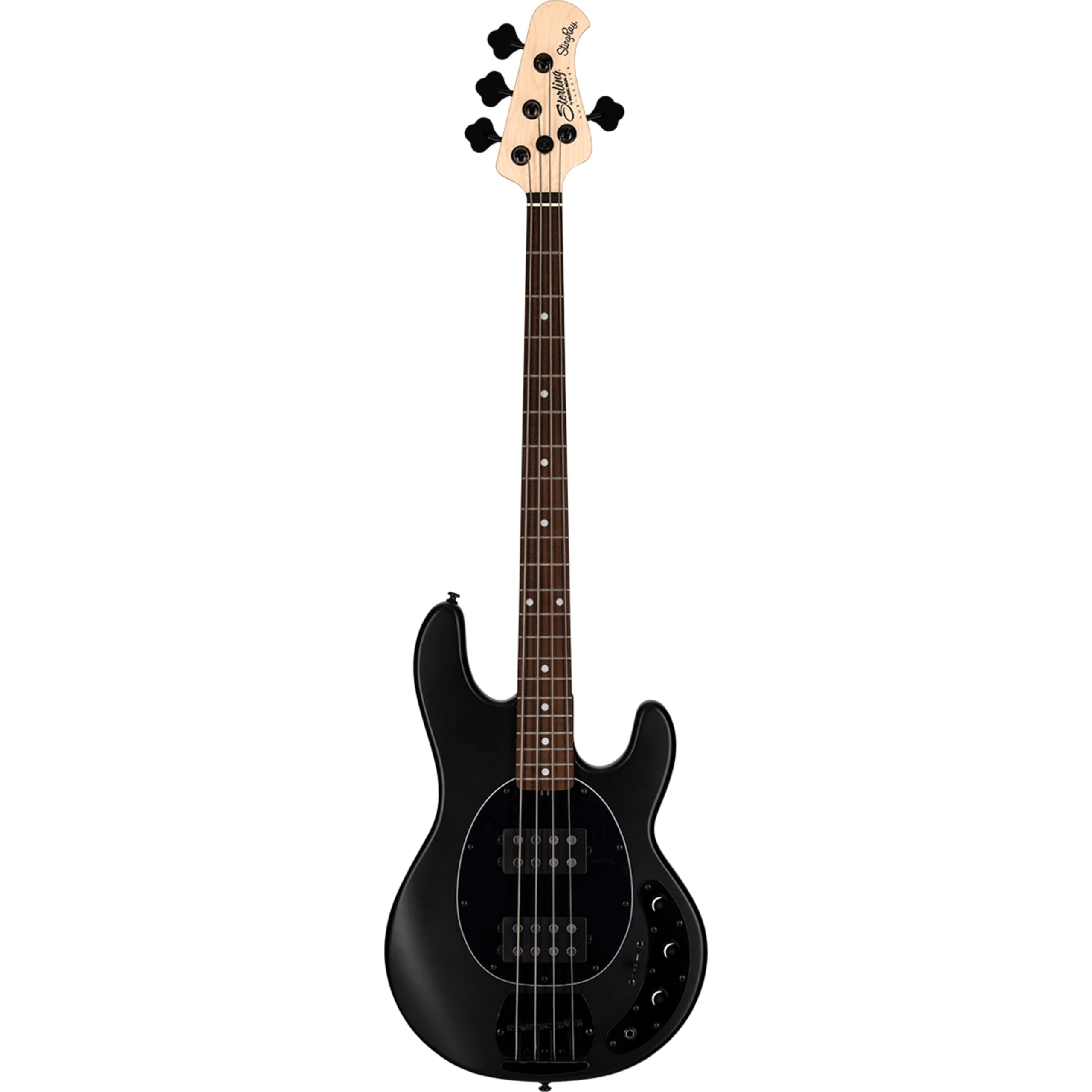 Sterling By Music Man Stingray Ray4Hh Bass Guitar  Stealth Black