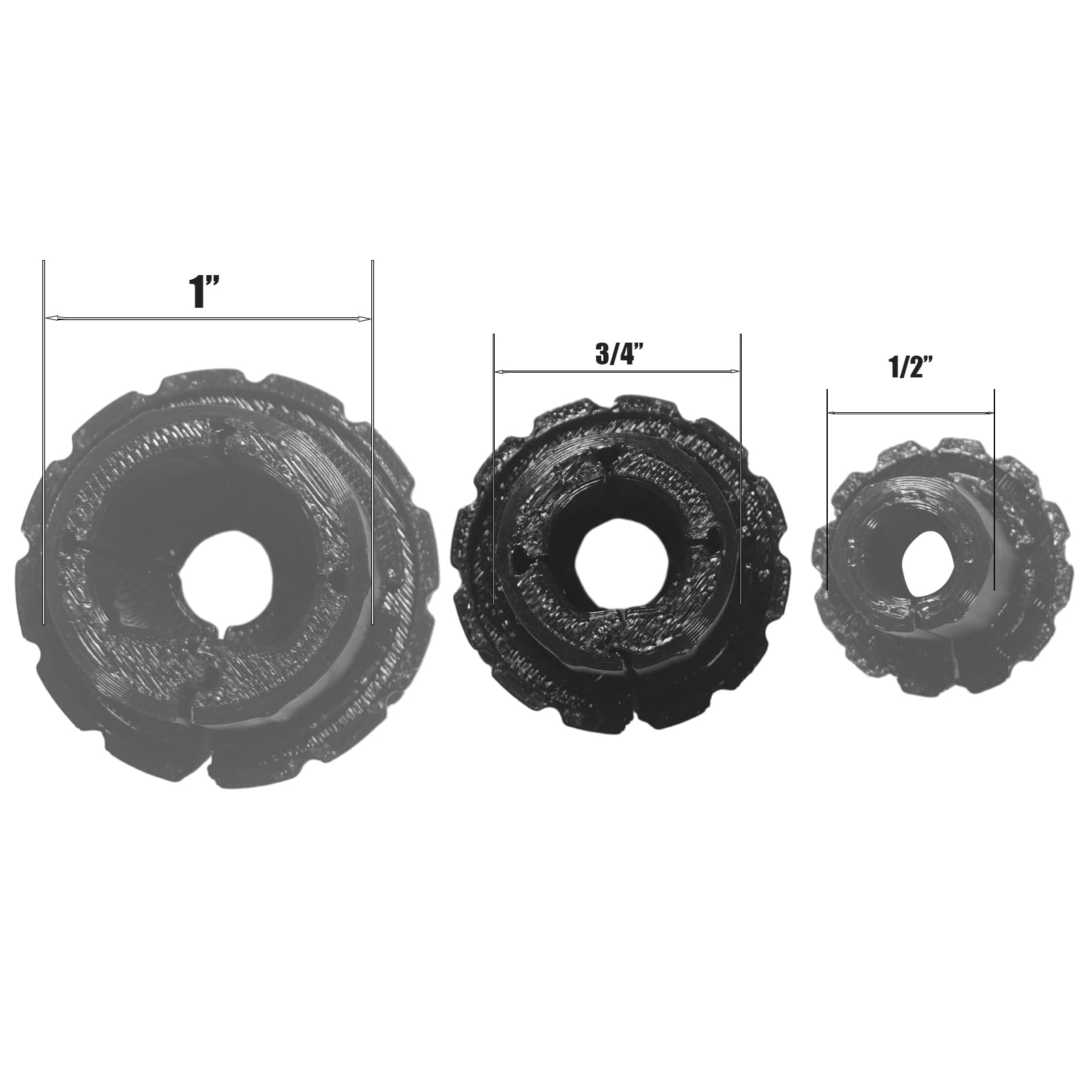 1/2 Inch,3/4 Inch,1 Inch Wall Grommet For Starlink Cables,Starlink Cable Routing Kit,Star Link Accessories,(Black,3/4 Inch,2 Pac
