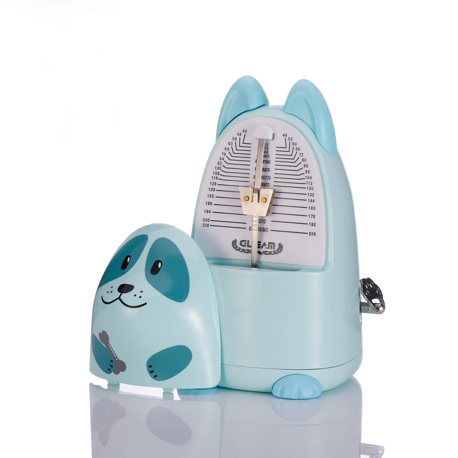 Cartoon Mechanical Metronome For Piano With Bell, Dog