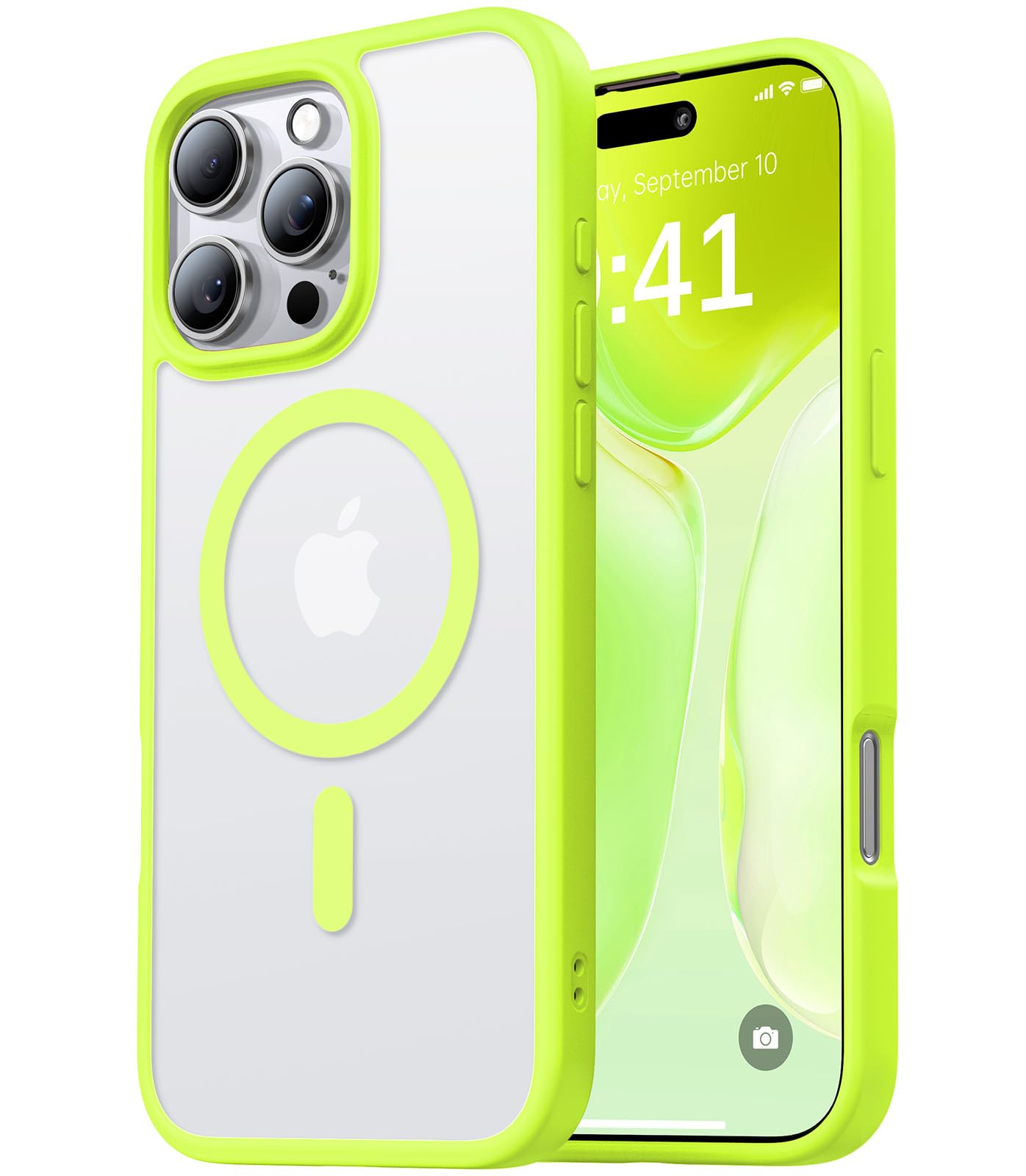 Shiiuou Strong Magnetic For Iphone 16 Pro Case,Skin Friendly[Compatible With Magsafe] [Military Grade Test Protection] Shockproo