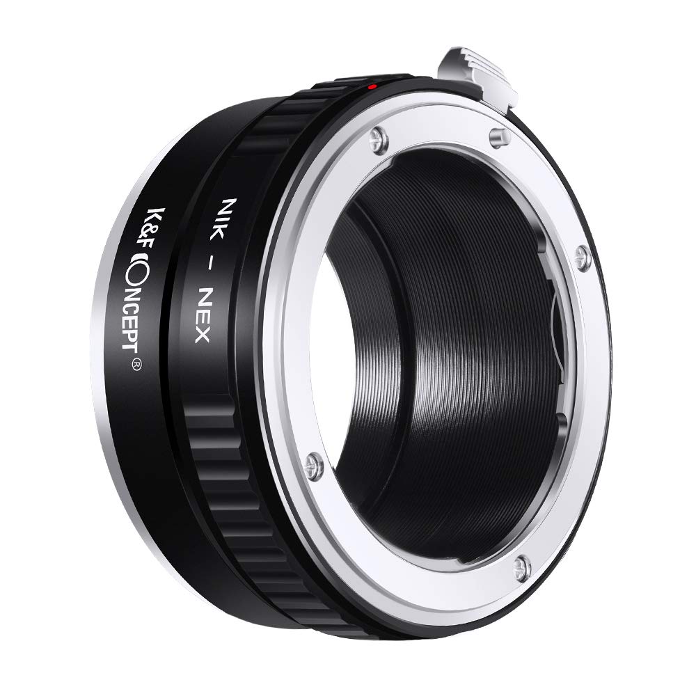 K&F Concept Lens Mount Adapter Compatible With Nikon Ai Lens To Sony Nex E Mount Camera Body