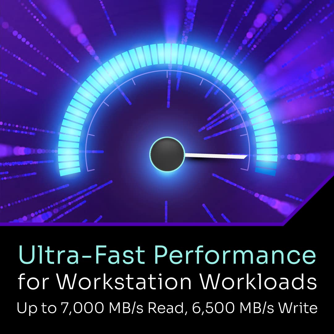 Solidigm P44 Pro Series 2Tb Pcie Gen 4 Nvme 4.0 X4 M.2 2280 3D Nand Internal Solid State Drive, Read/Write Speed Up To 7000Mb/S