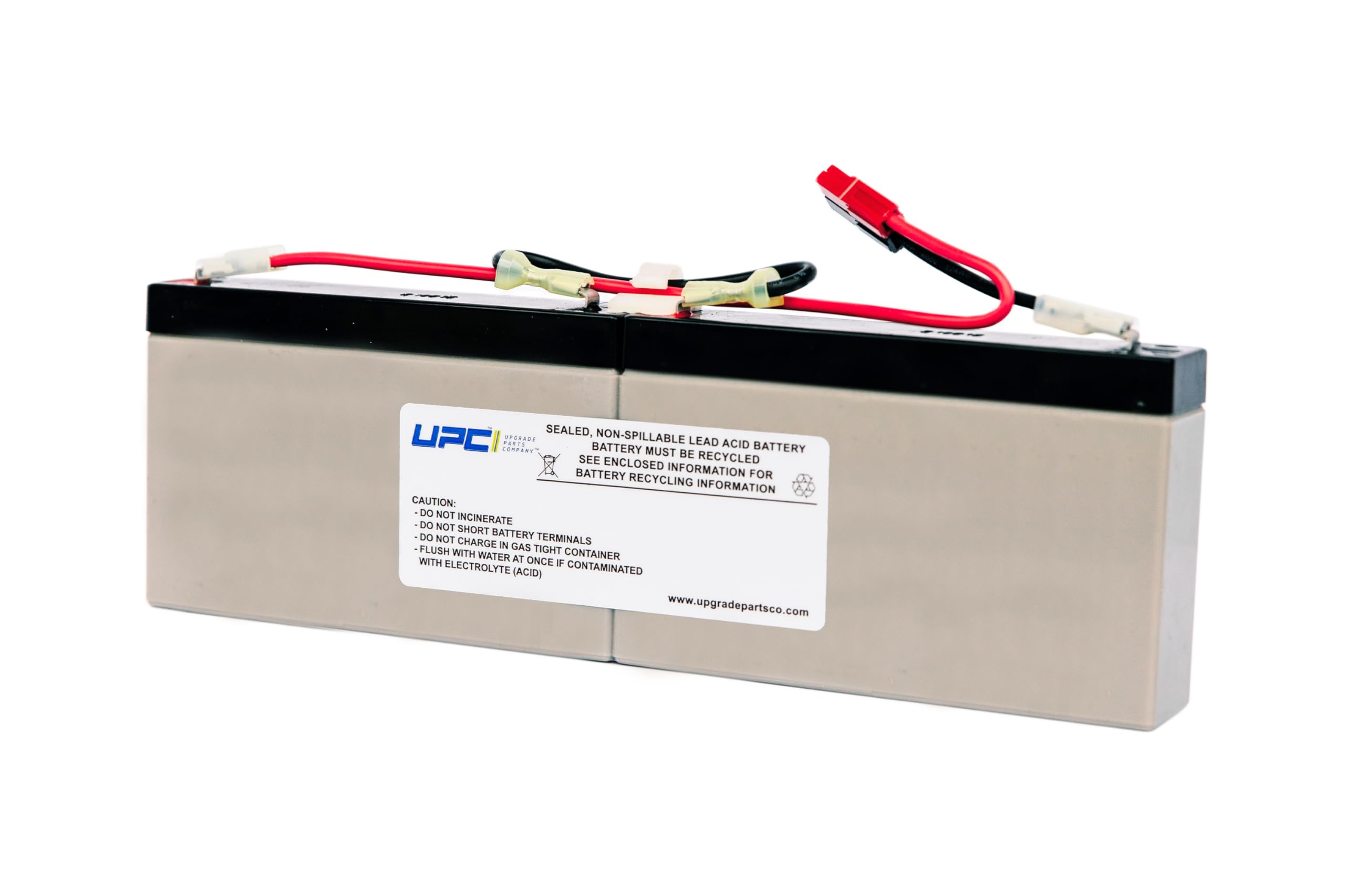 RBC18-UPC Replacement Battery for APC DL650T, PS250, PS450, SC250RM1U, SC450RM1U - Assembled in USA!