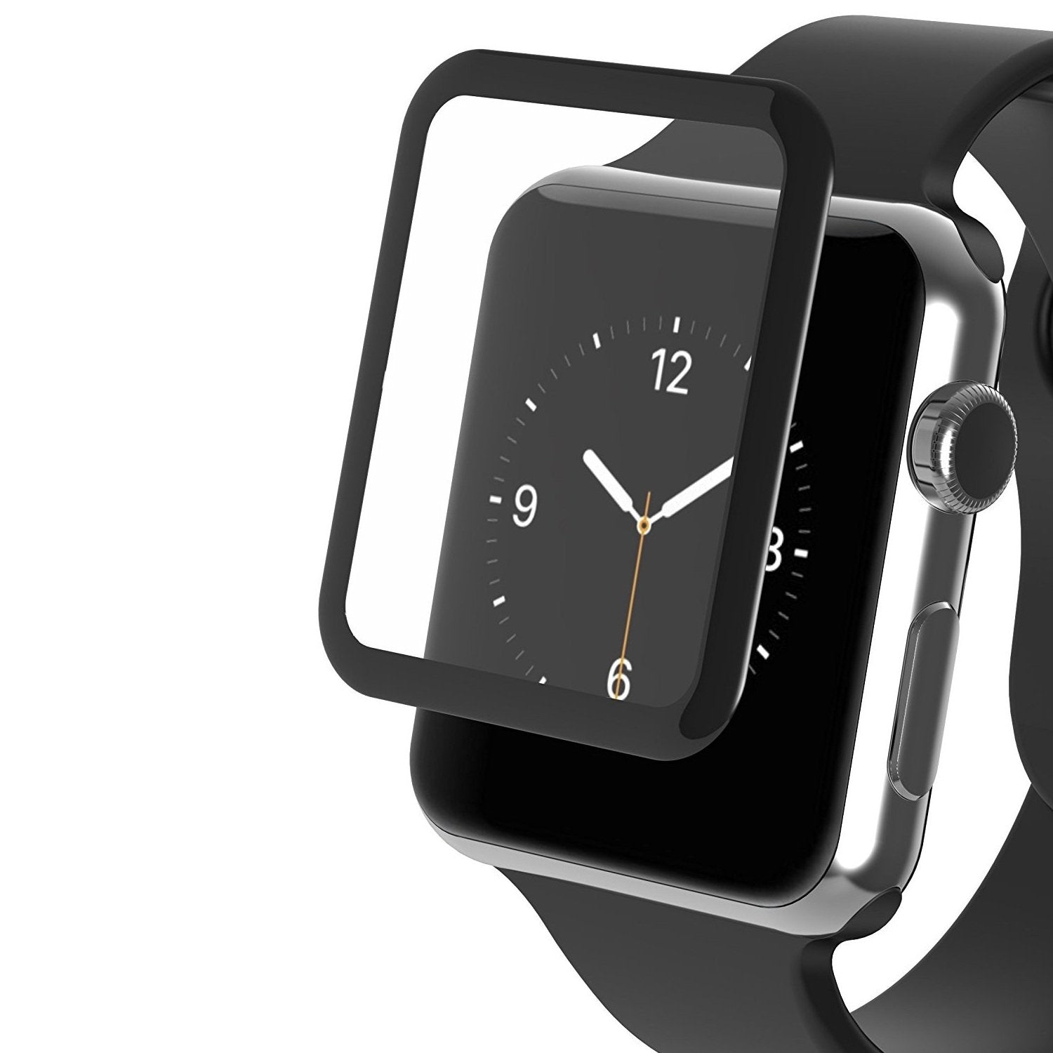 ZAGG InvisibleShield Luxe Screen Protector for Apple Watch Series 1 (38mm) - Black