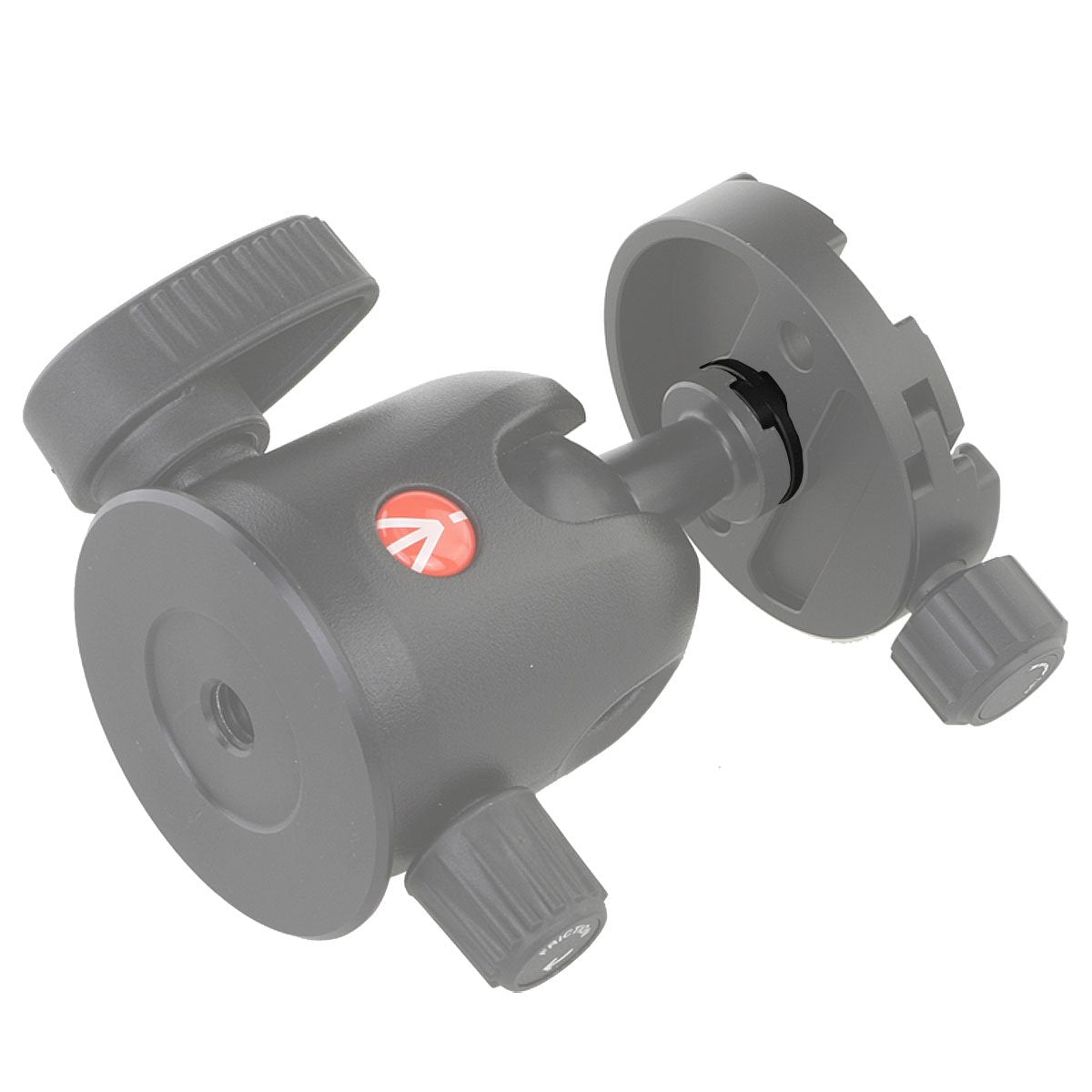 Haoge Female To Male Boss Adapter Convertor For Replace Manfrotto Bogen Tripod Ball Head To Arca Swiss Compatible Quick Release Clamp Replacement