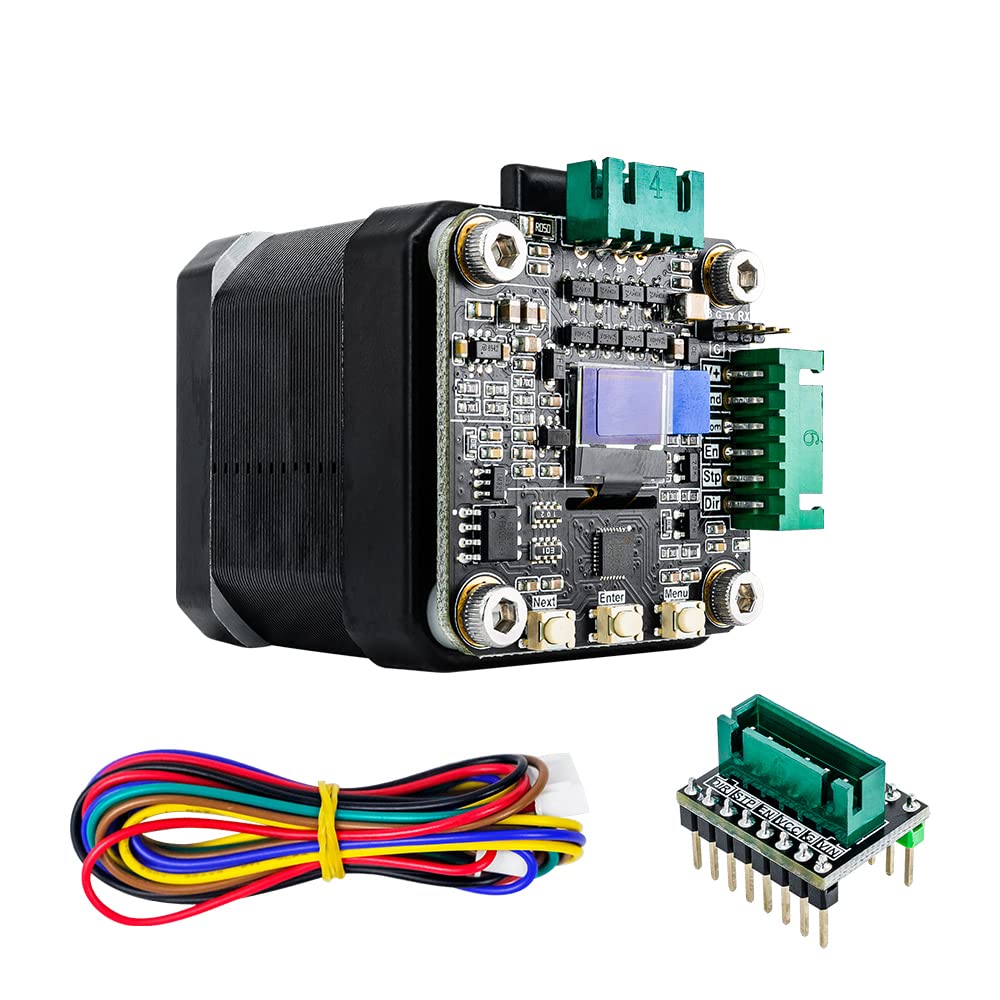 Mks Servo42C Nema17 Closed Loop Stepper Motor Driver Low Noise For Cnc 3D Printer Prevent Losing Steps Compatible With Gen L Sge