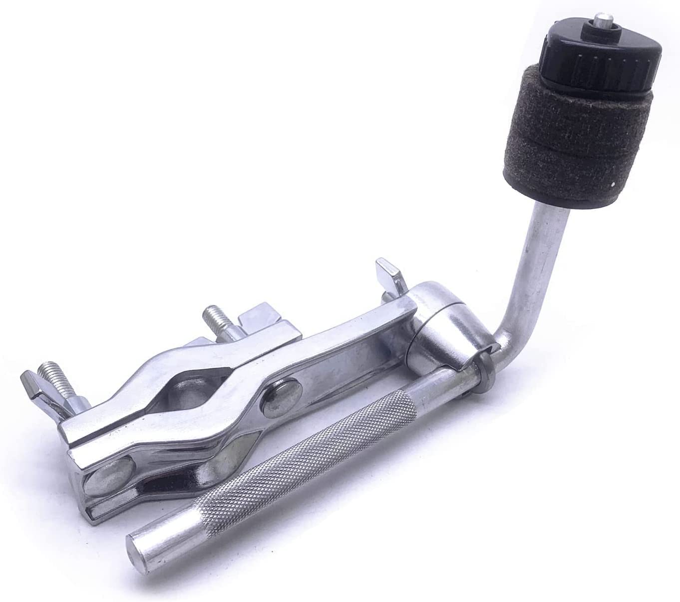 Tuoren Cymbal L-Arm Rod With Bracket Holder Extension Arm Attachment, Cymbal Boom Arm With Drum Set Mounting Clamp, Cymbal Stand