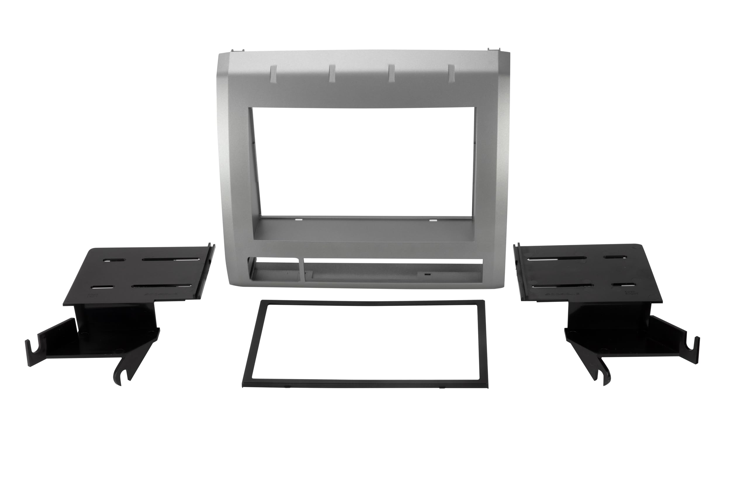 Scosche TA2053B Double DIN Radio Install Dash Kit Compatible with Select 2005 2008 Toyota Tacoma   Aftermarket Car Stereo Installation Kit   See Fit Guide in Images to Verify Vehicle Compatibility
