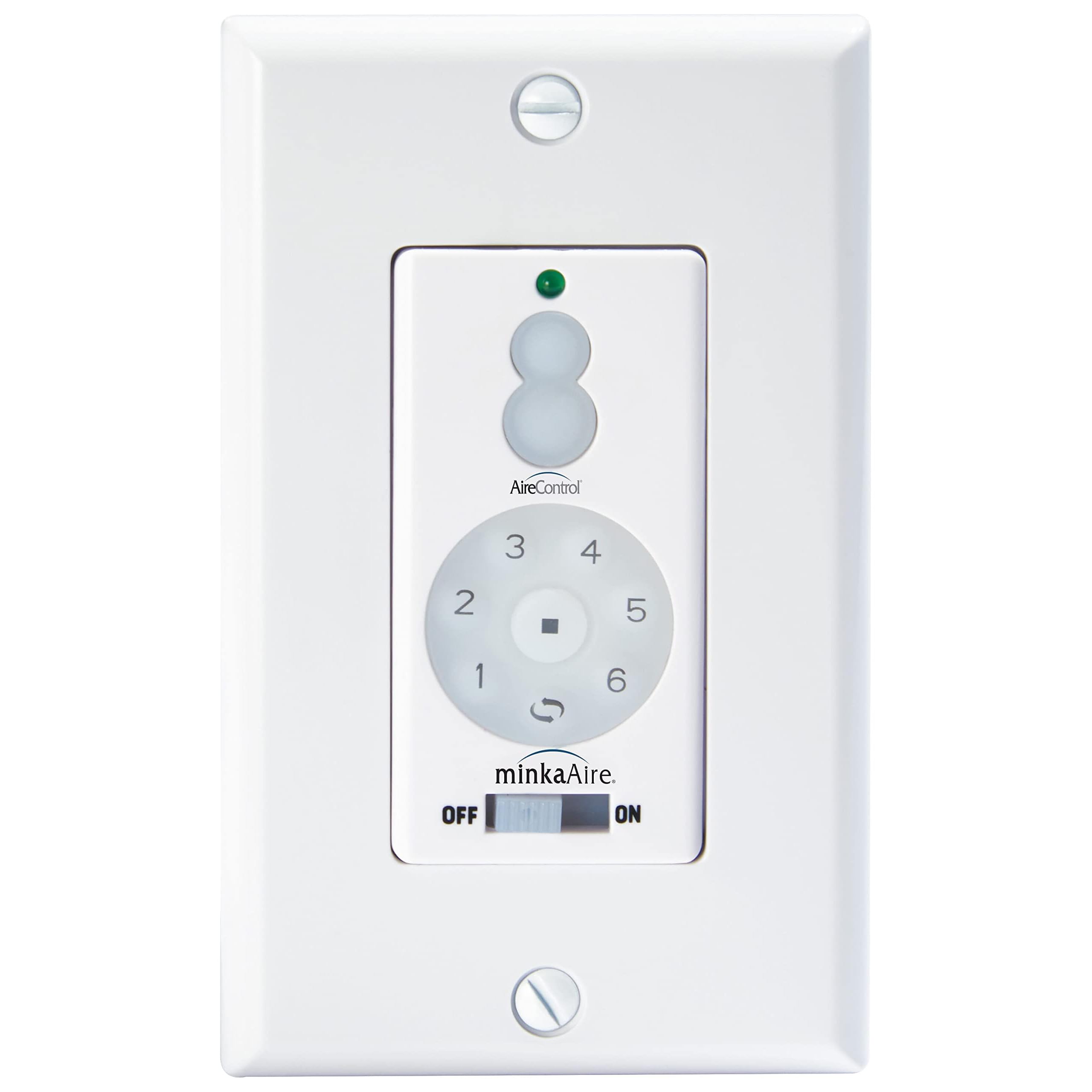 Minka Aire Dc Fan Wall Control   White   Wc1000