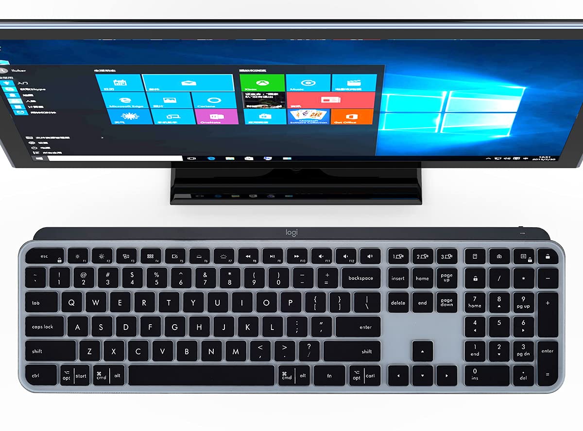 Silicone Keyboard Cover Skin For Logitech Mx Keys/Logitech Craft Advanced Wireless Keyboard, Logitech Mx Keys Accessories, Ultra