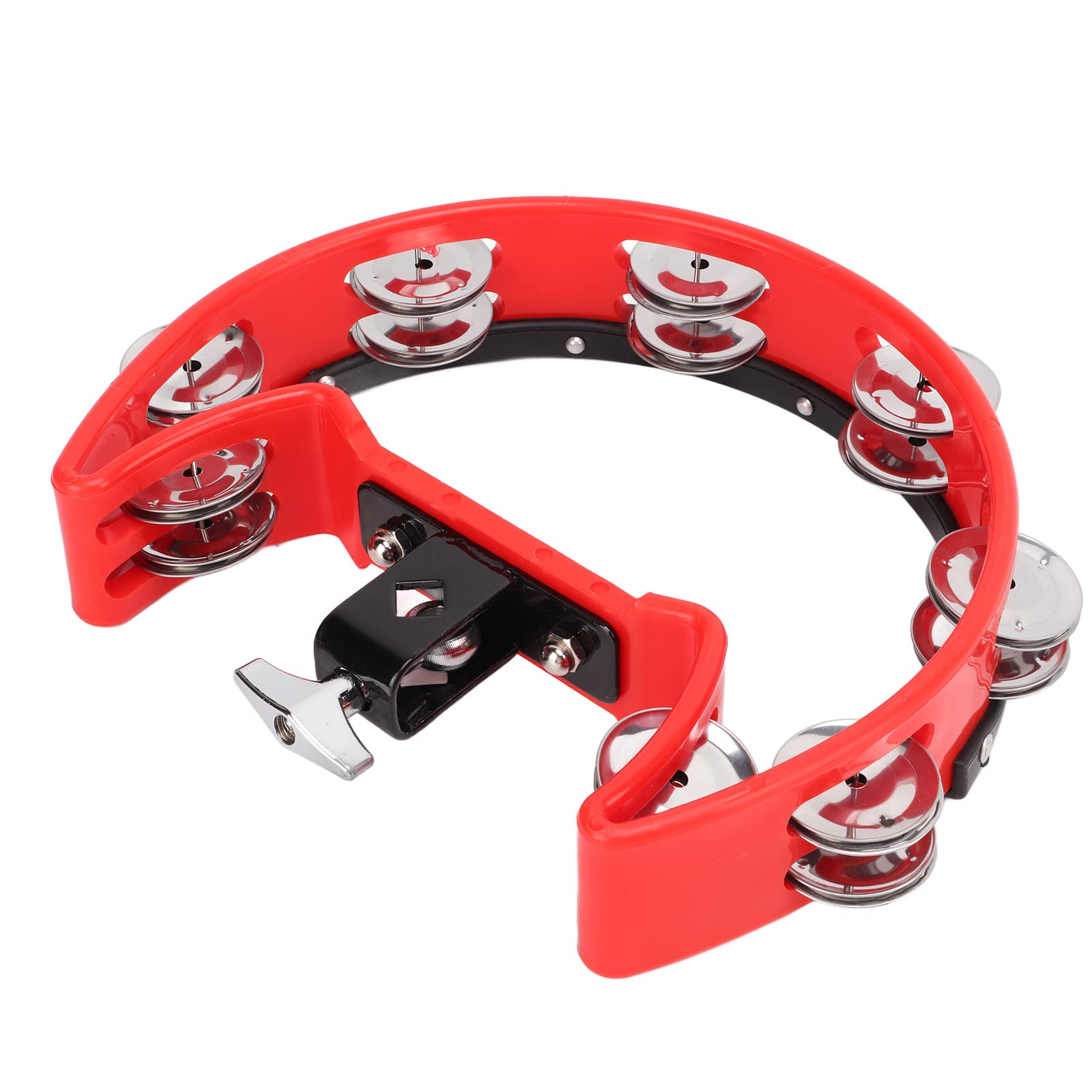 Hand Drum, Tambourine Easy Operation Low Noise Educational Musical Instrument for Percussion Teaching