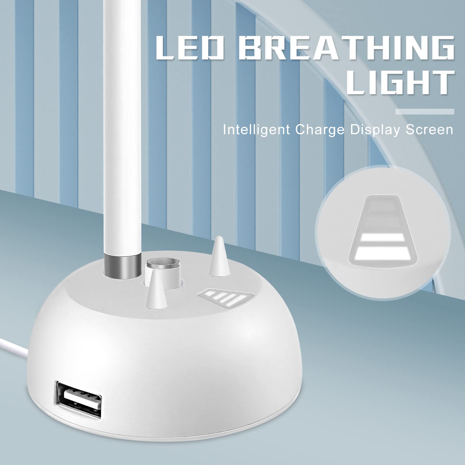 Charger Stand For Apple Pencil Charging Stand Compatible With Ipad Pencil 1St Generation Adapter Ipad Pen Ipencil Charging Dock