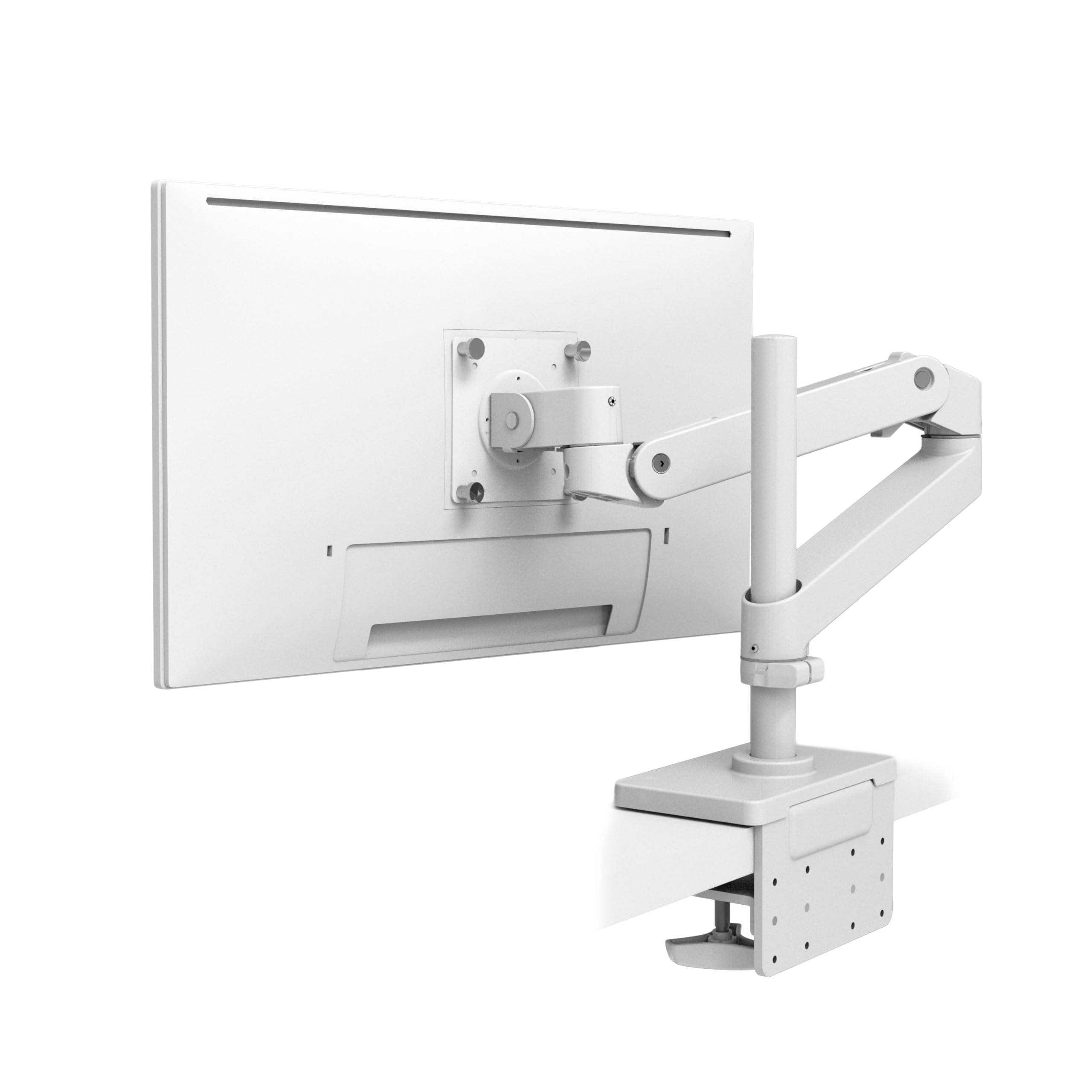 Ergotron - Upgraded LX Pro Premium Monitor Arm, Single Monitor Desk Mount - fits Flat Curved Ultrawide Computer Monitors up to 3