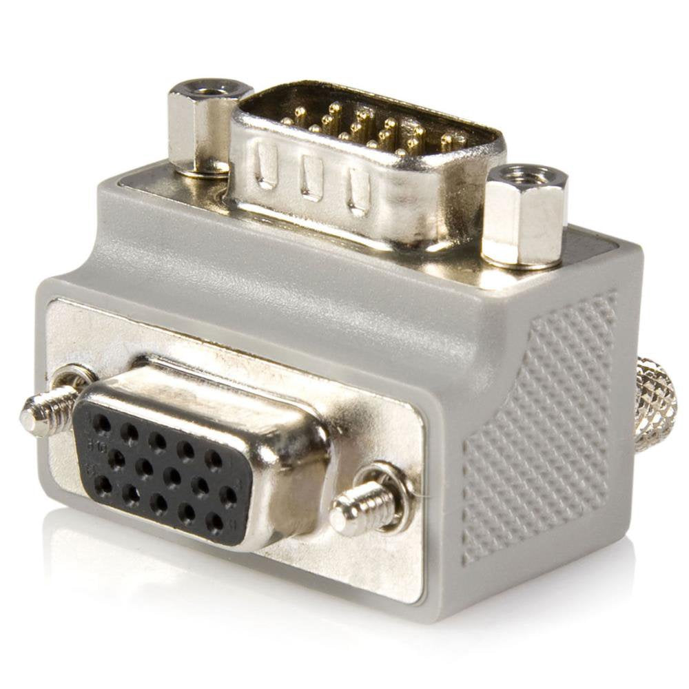 Startech.Com Right Angle Vga To Vga Cable Adapter Type 2   M/F