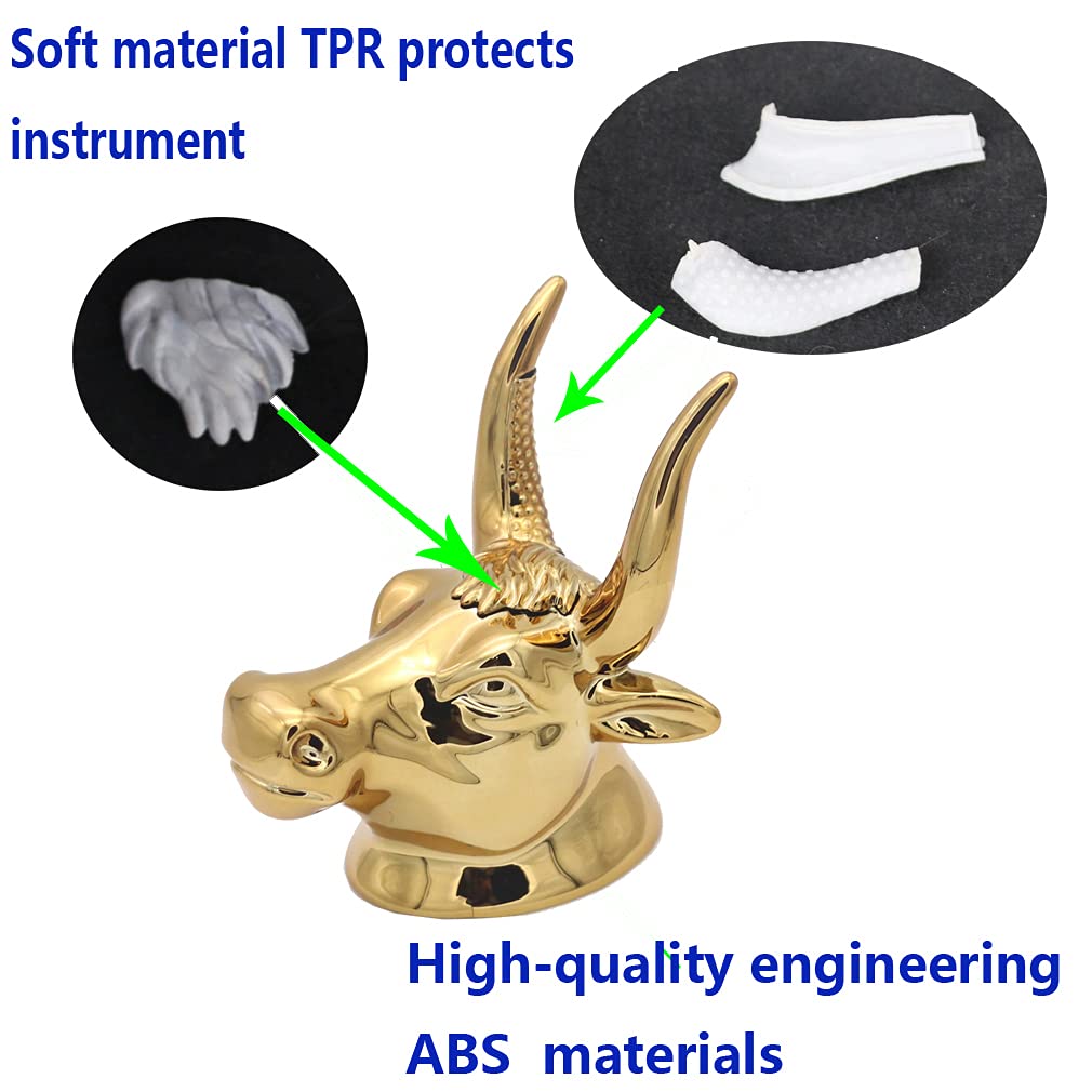 Hidear Guitar Holder Wall Hanger Bull Art Guitar Ukulele Hook Guitar Hanger Wall Hook Holder Stand For Bass Electric Acoustic Gu