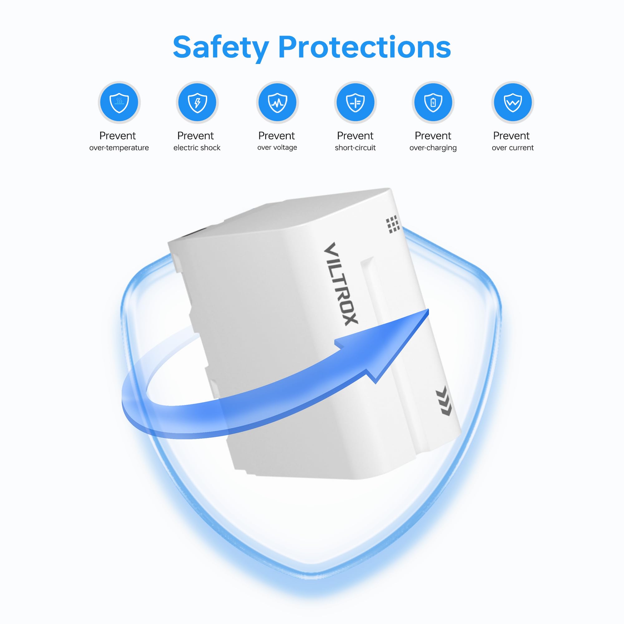 Viltrox Np F970 Battery 2 Pack 6600Mah Replacement Battery For F970 F960 F950 F770 F750 F570 F550 F330, Rechargeable Battery Com