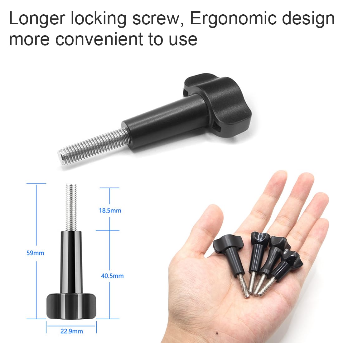 Action Camera Tripod Mount Adapter 1/4'' 20 Conversion Adapter Converter Compatible With Gopro Dji Osmo Insta360 Sjcam Akaso For