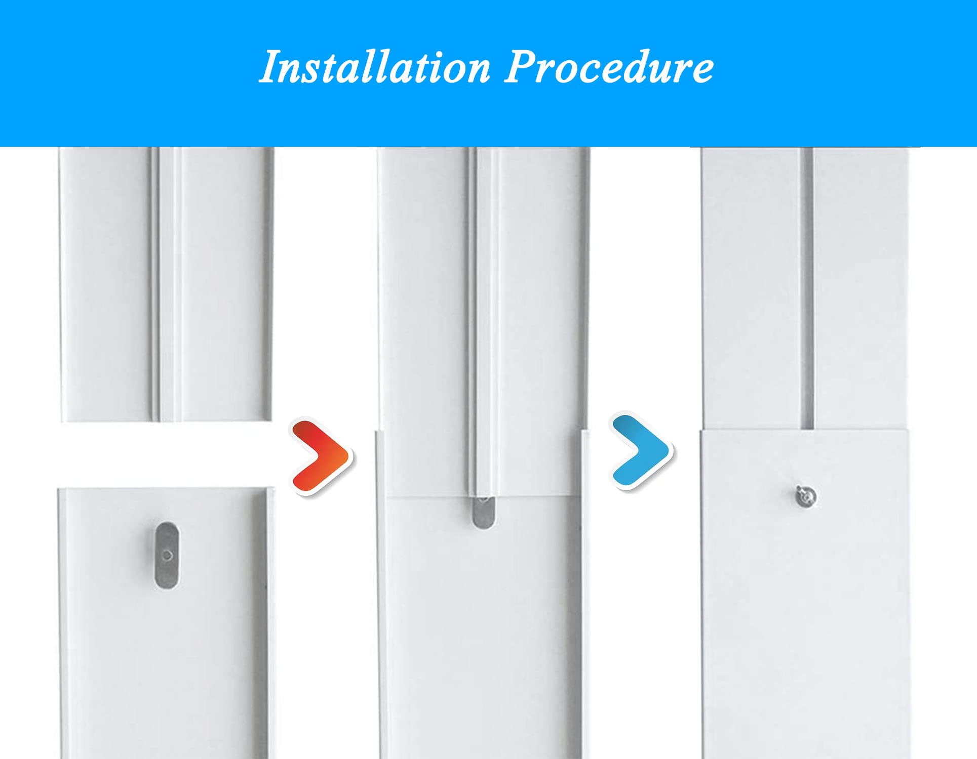 Portable Air Conditioner Window Seal Kit,Universal Portable Ac Replacement Sliding Window Seal Plate For 5.9 Inch Exhaust Hose,