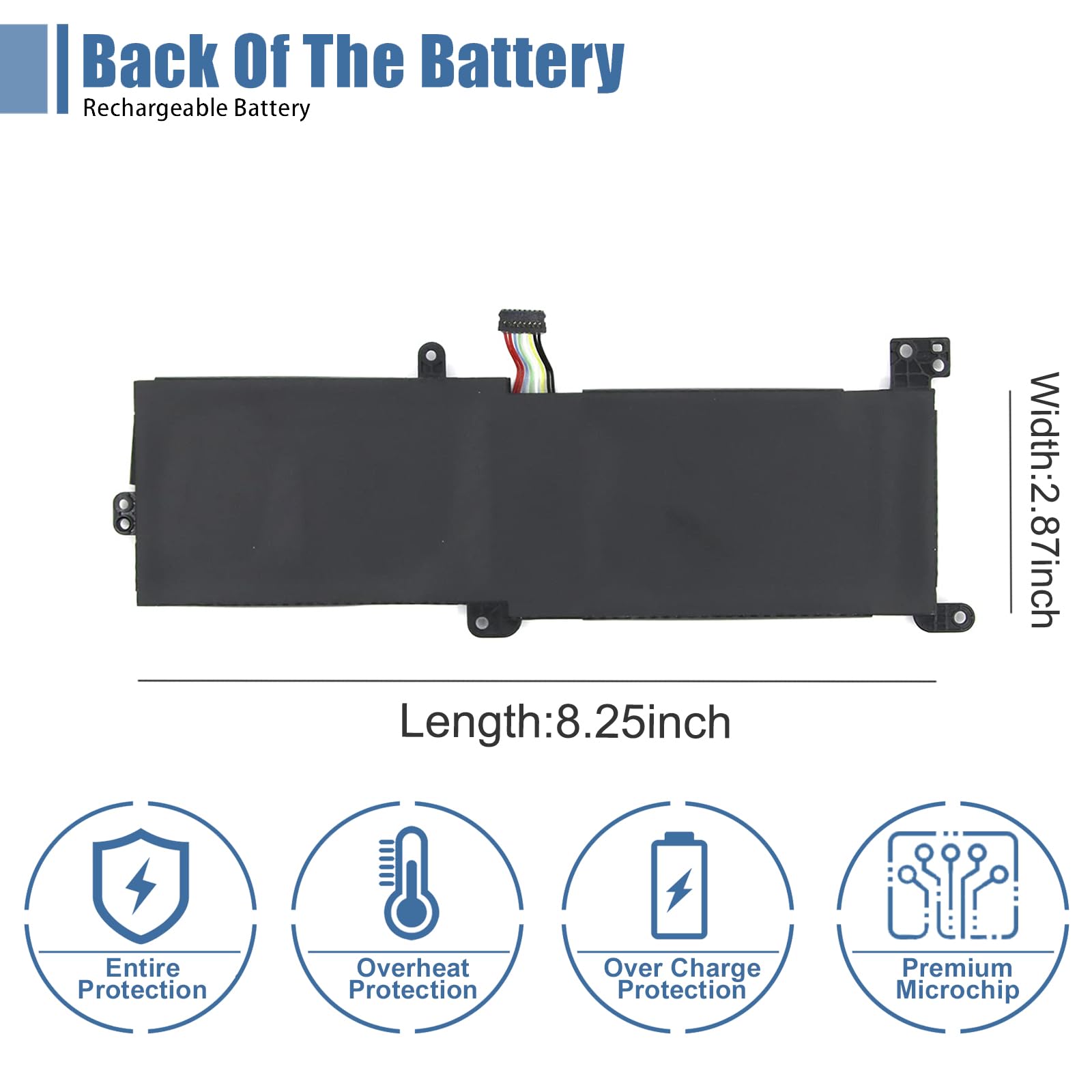 Vanpir L16C2Pb2 Laptop Battery Compatible With Lenovo Ideapad S145 14Api/15Api 320 14Ast/14Iap/14Ikb 320 15Abr/15Ast/15Iap Serie