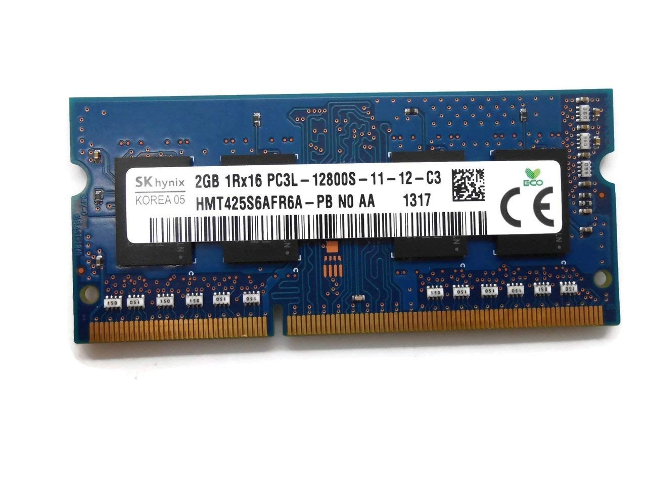 Hynix 2Gb Pc3 12800 Ddr3 1600Mhz Non Ecc 204Pin Memory Module Hmt425S6Afr6A Pb