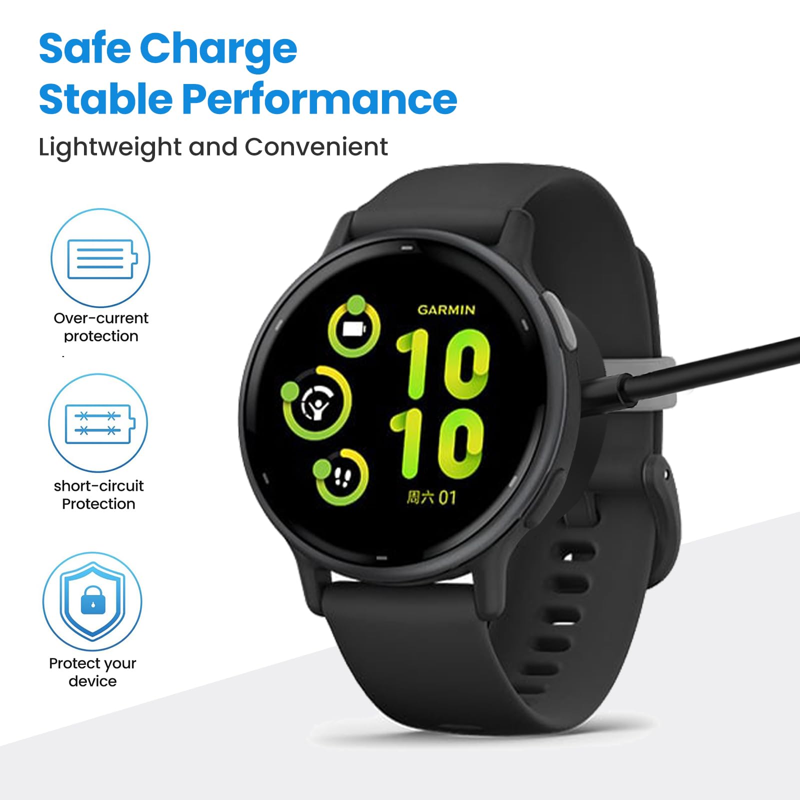 Type C Charging Stand Compatible With Garmin Epix/Epix Pro/Epix Gen 2 Pro/D2 Air X10 Charger Dock Station,For Garmin Watch Charg