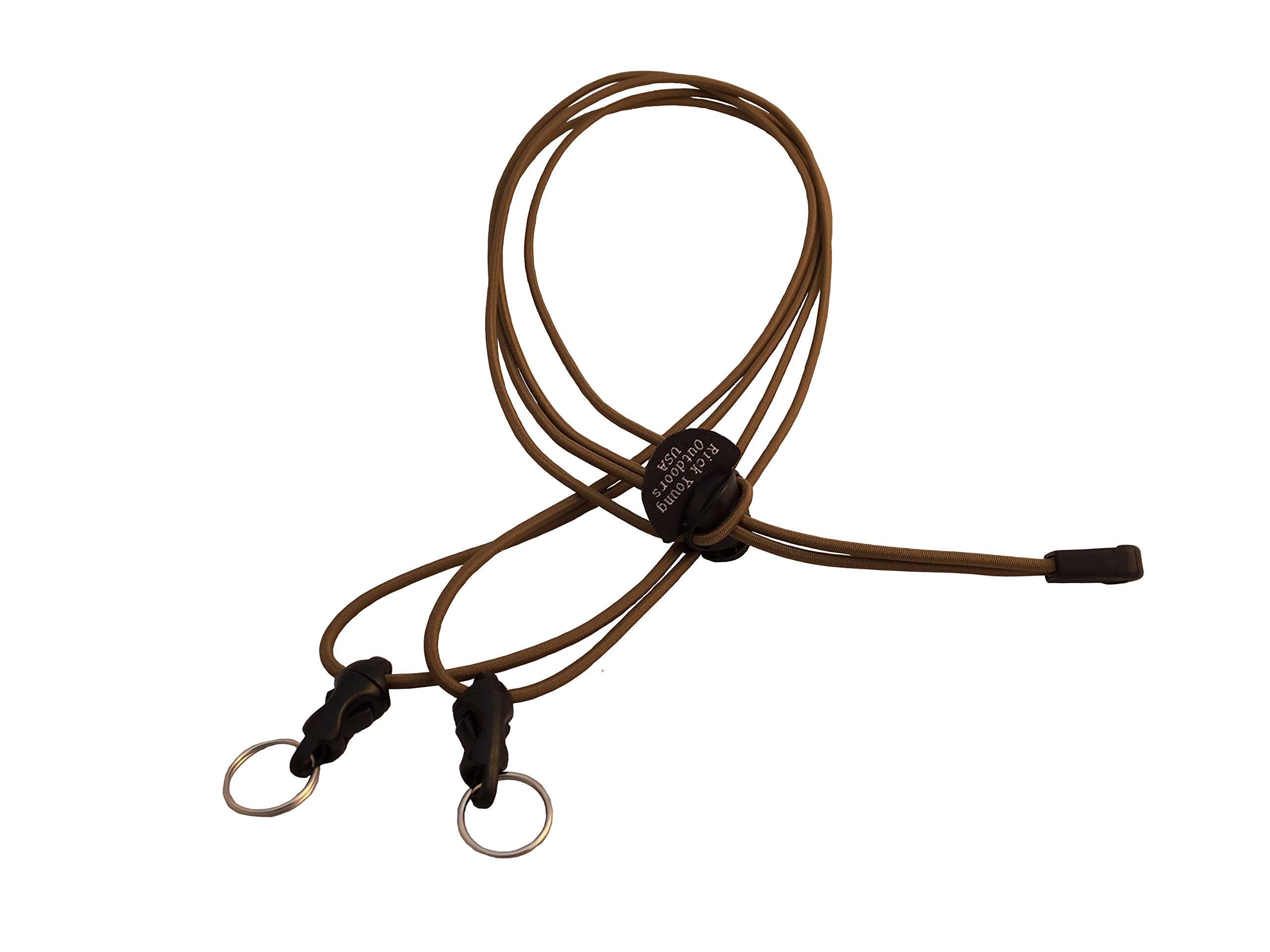 Rick Young Outdoors Ultra Light Binocular Harness | Color Olive | Bino Harness For Hunting | Comfortable & Easy To Use Adjustmen