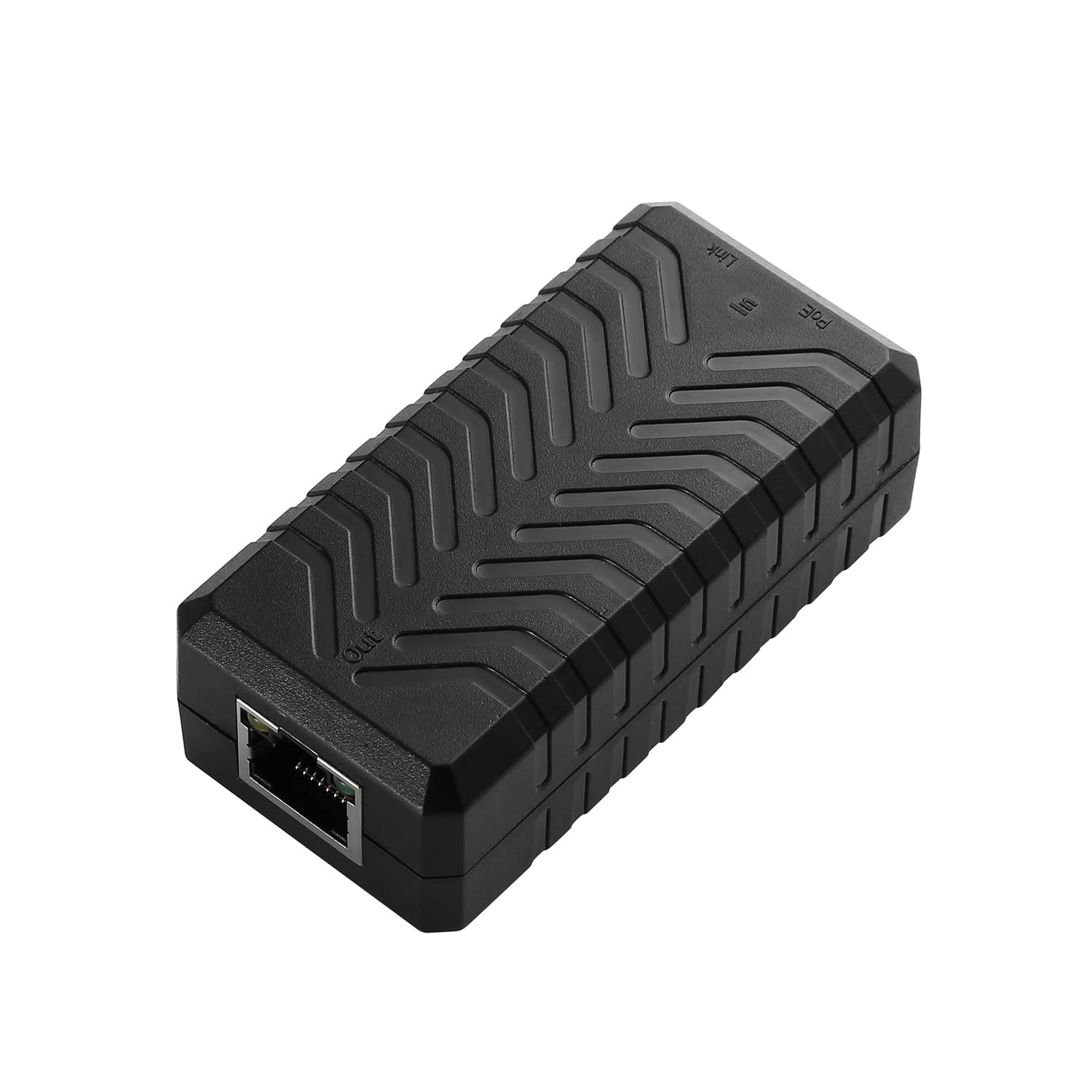 Revotech 1 Port Poe Extender Ieee 802.3Af Standard 10,100Mbps 100M(328 Ft) Poe Repeater For Poe Ip Camera Over Cat5 Or Utp Cable