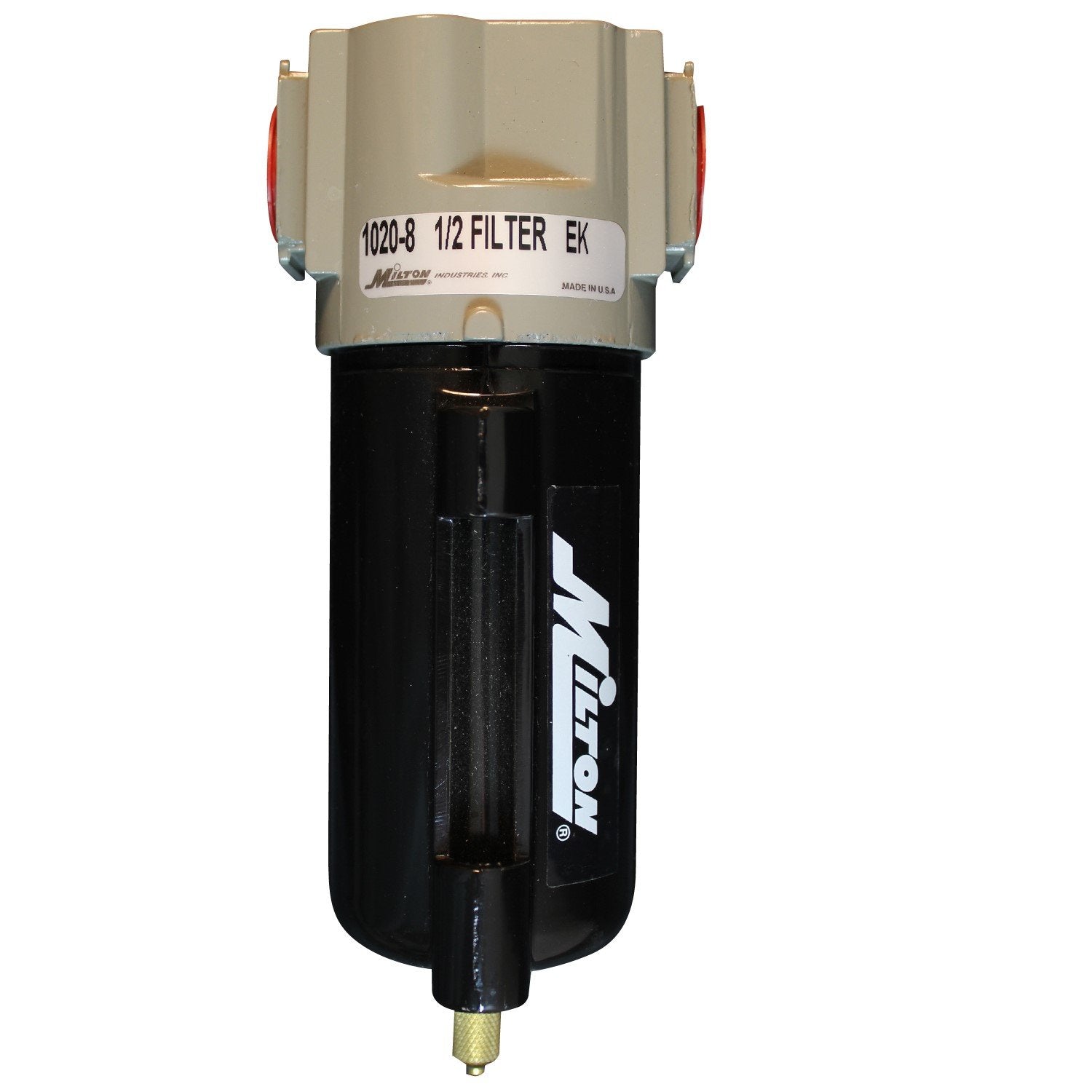 MILTON - 10208 Milton 1020-8 1/2 NPT Metal FRL Filter Bowl
