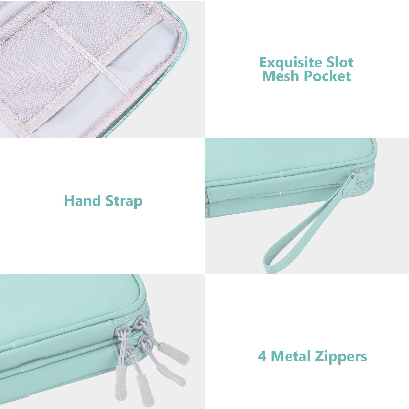 Ddgro Tech Organizer Travel Carrying Case Cables Pouch Organize And Storage Accessories Electronics Cords Charger Earphones Powe