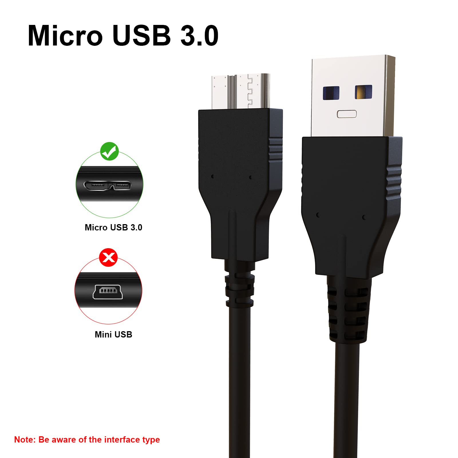 Replacement Nikon Uc E22 Ifc 150U Ii Camera Cable Compatible With Canon 5Ds, Eos 5D Iv, Eos 7D Mark Ii, Nikond5 D500 D800 D800E