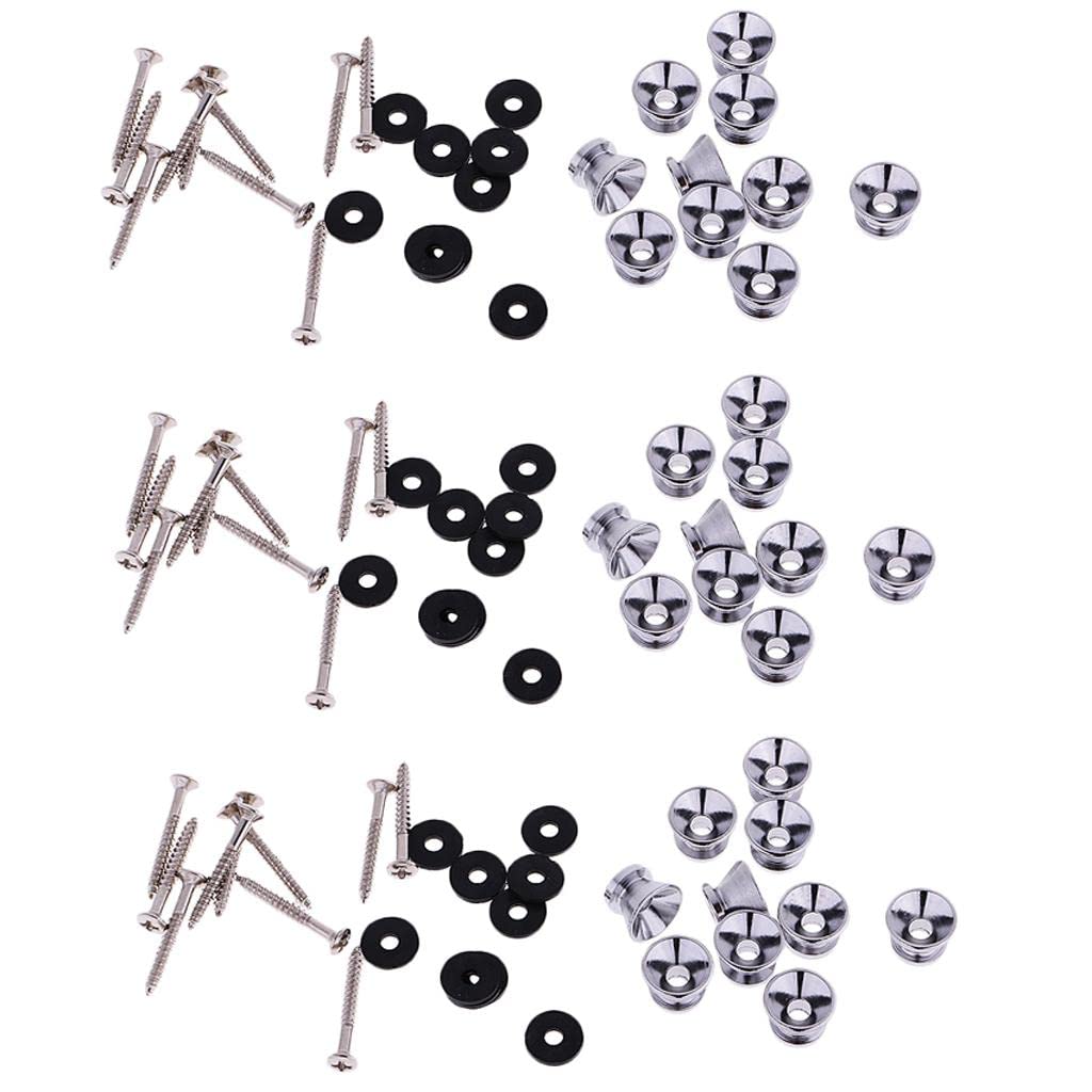 BNF30 Pieces Acoustic Guitar Strap Locks Straplocks Button for Electric Bass|Musical Instruments & Gear|Guitars & Basses|Parts &