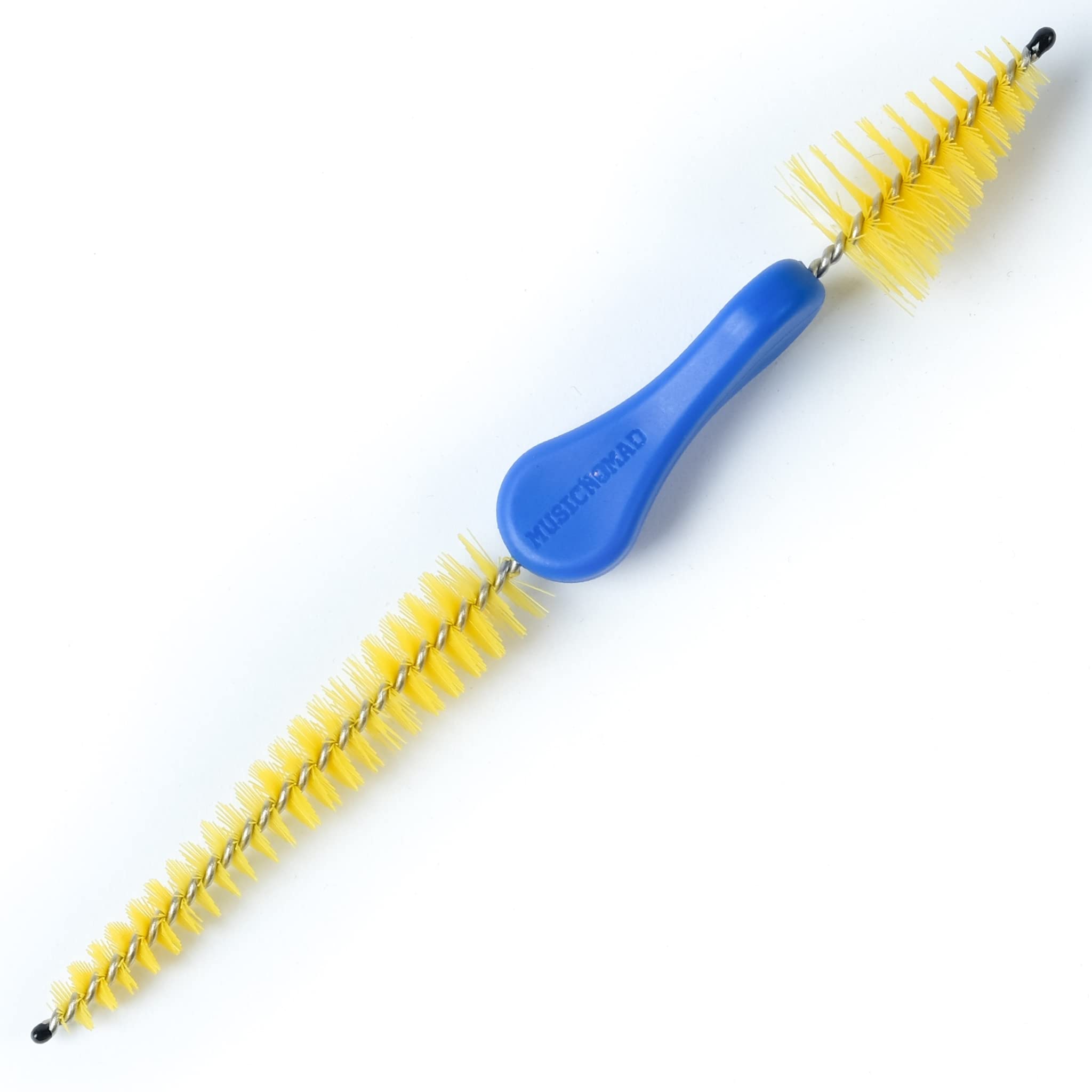 MusicNomad Premium 2 n 1 Brass Mouthpiece & Cup Brush for Trumpet, Trombone, French Horn, Tuba, Euphonium & more (MN760)