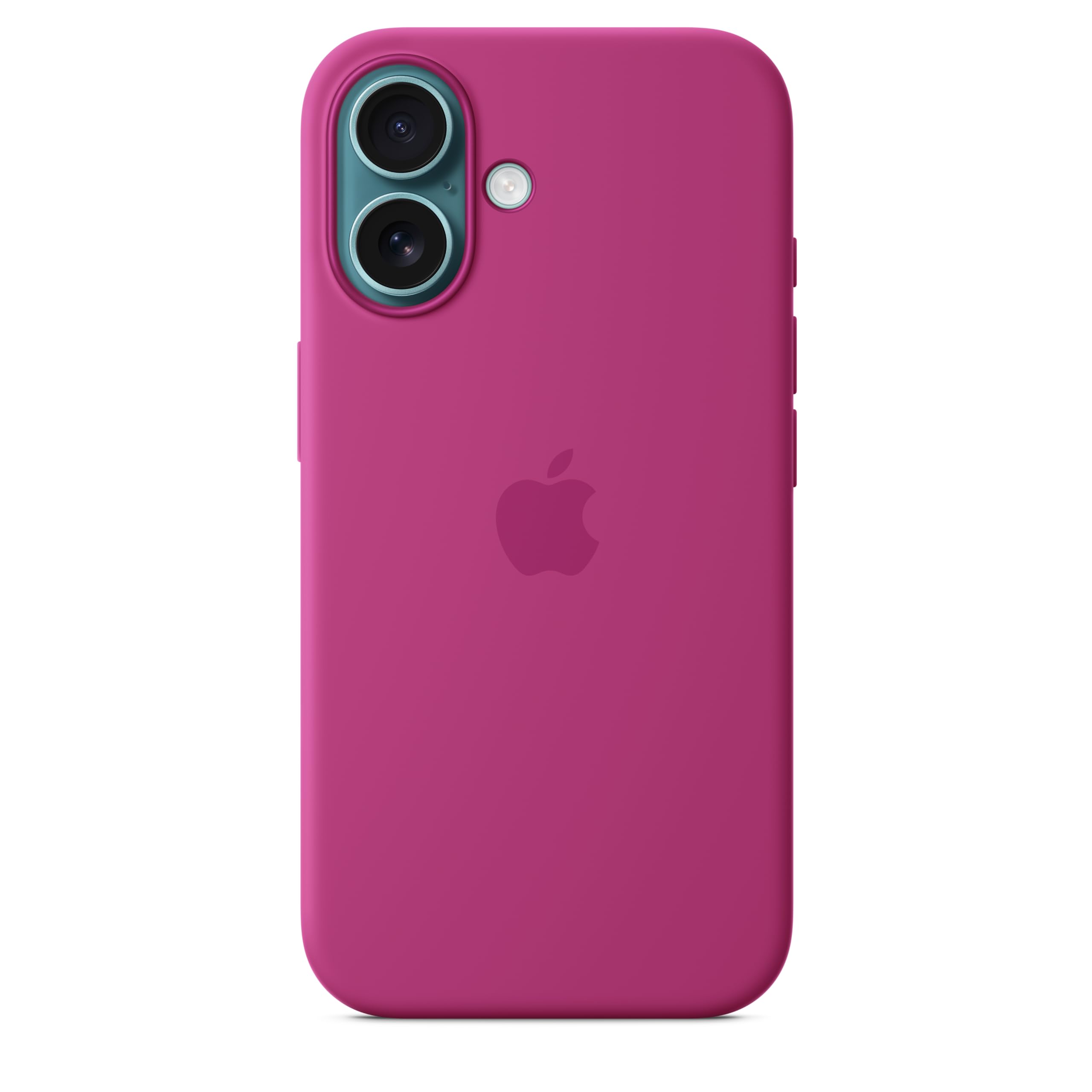 Apple Iphone 16 Silicone Case With Magsafe And Camera Control   Fuchsia