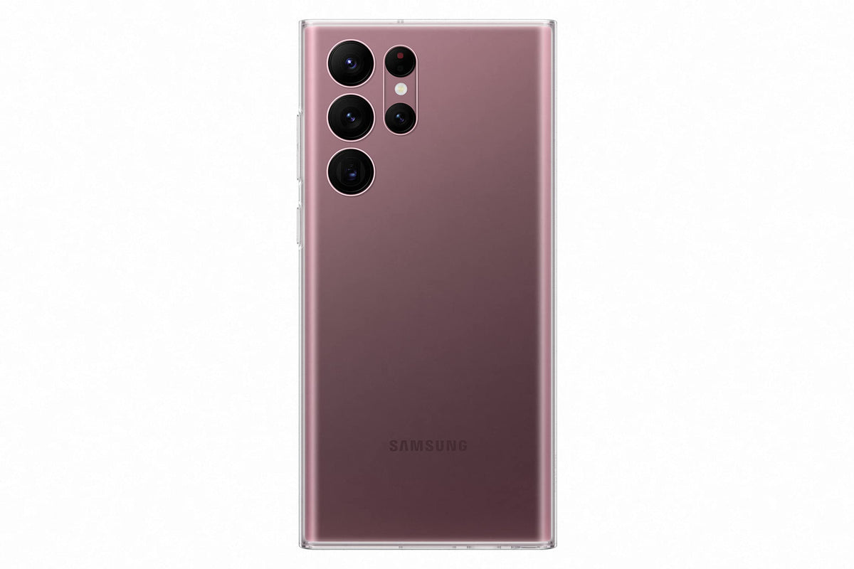 Samsung S22 Ultra Clear Silicone Cover Transparent