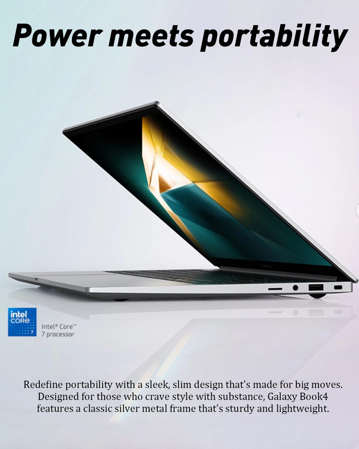 Samsung Galaxy Book4 Portable Laptop - Win 11 Pro, 15.6 Fhd Anti-Glare Business Laptop, Intel 10-Core 7-150U(Up To 5.4 Ghz 12 Mb