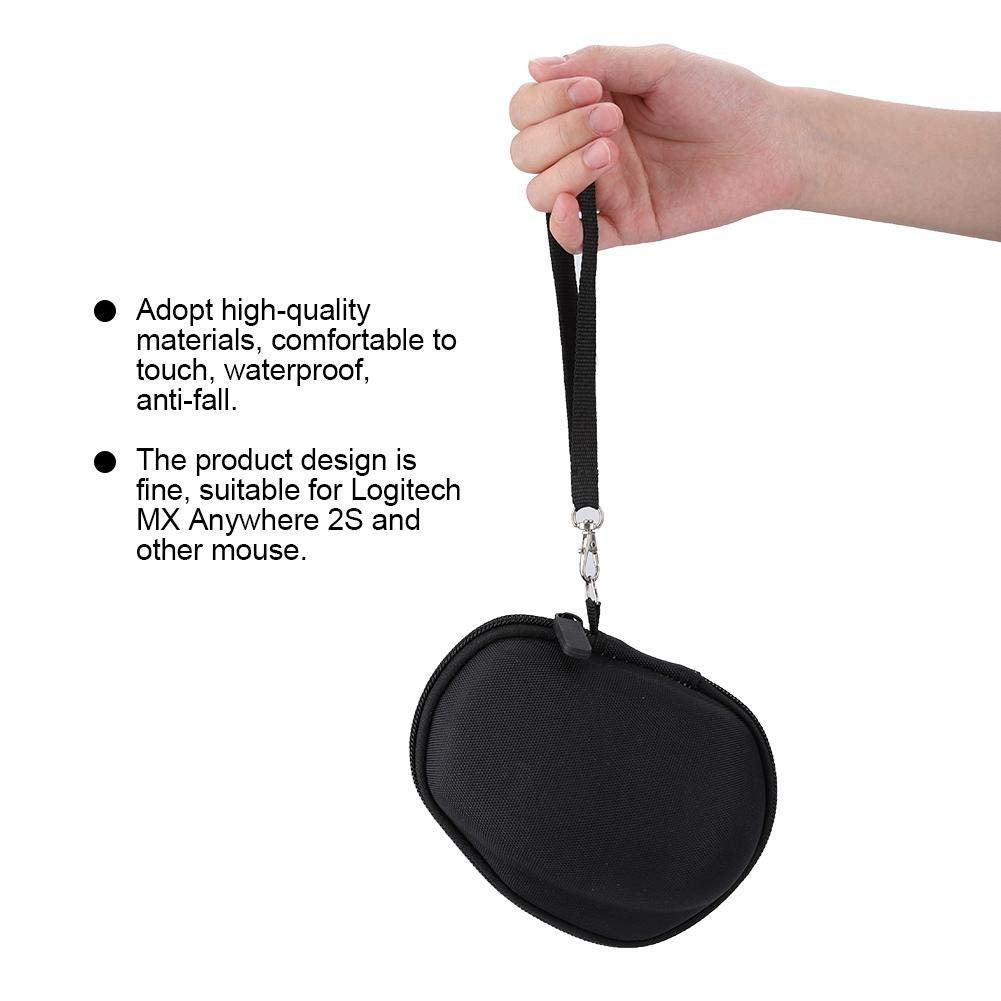 Wendry Hard Travel Storage Case For Mouse, Eva Protective Mouse Case Carrying Pouch Cover Bag For Logitech Mx Anywhere 2S