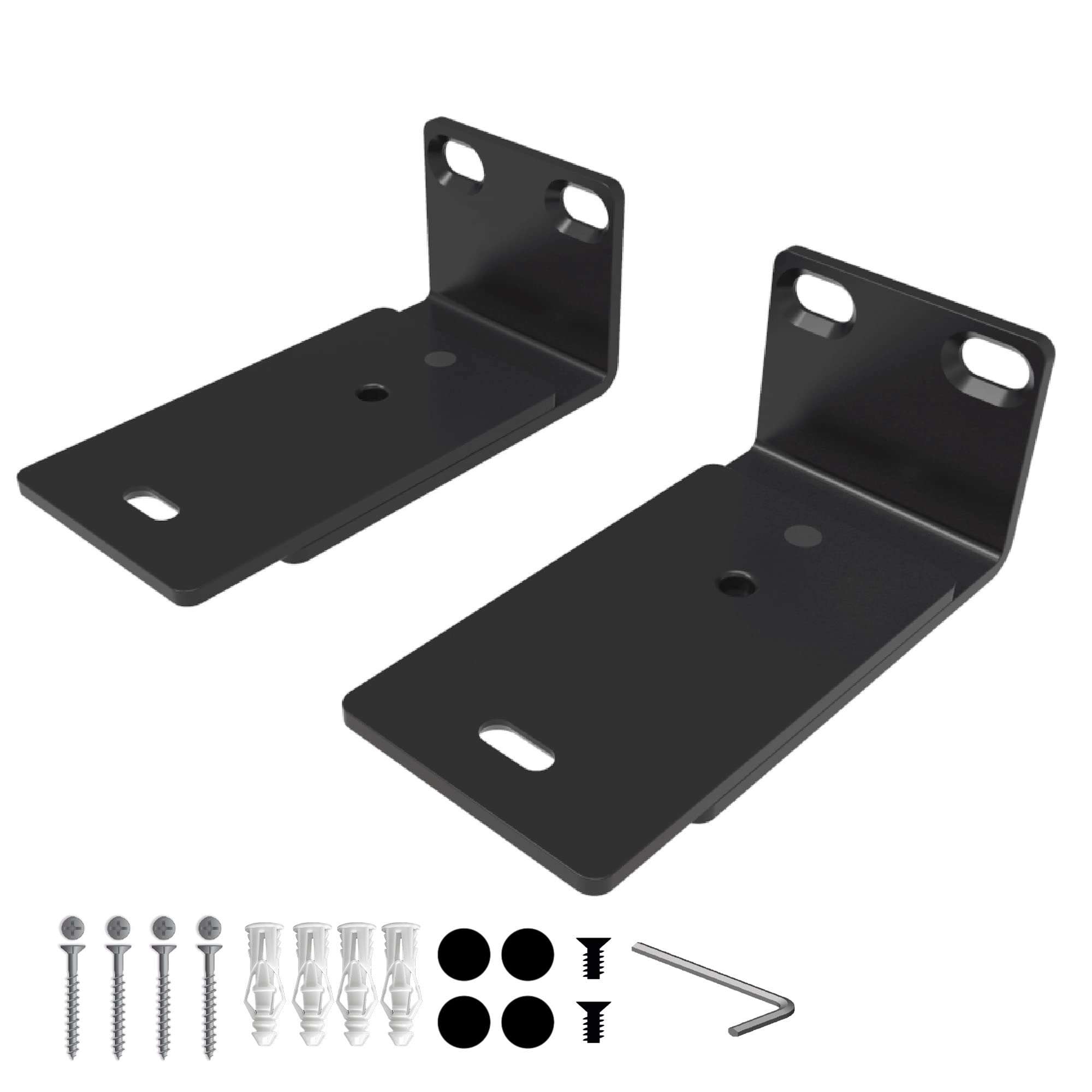 Soundbar 300/500/550/600/700/900/Ultra, Tv Speaker Adjustable Wall Mount Kit, Black, For Bose Sound Bar Smart 300 500 550 600 70