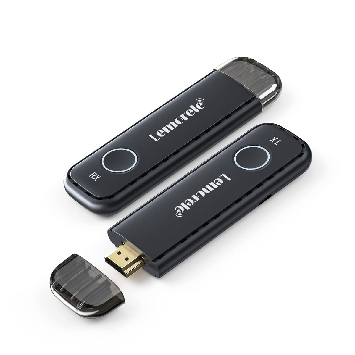 Wireless Hdmi Transmitter And Receiver, Lemorele Hdmi Wireless Extender Support 2.4/5Ghz For Streaming Video/Audio From Laptop, 