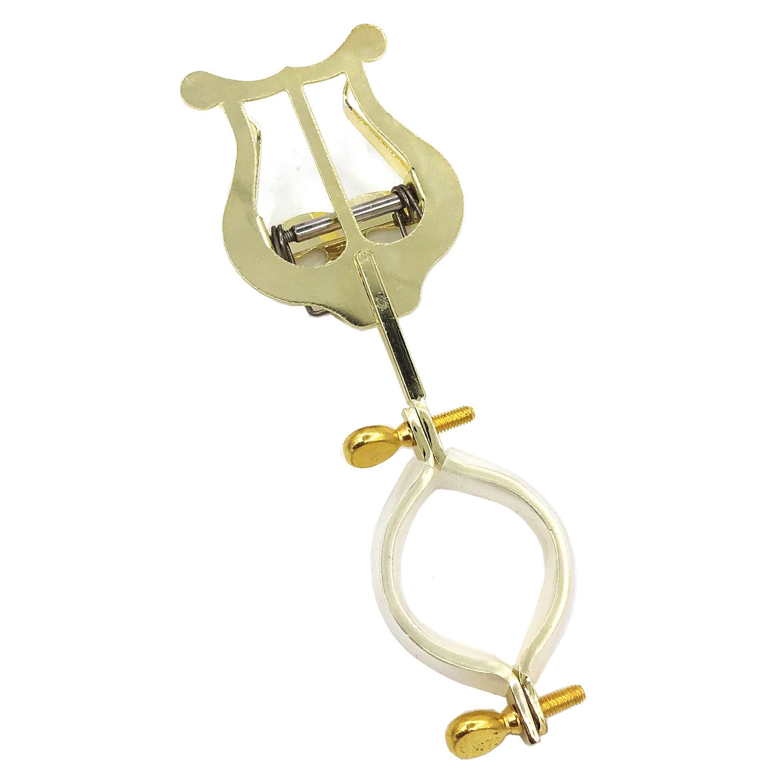 Tuoren Clarinet Marching Lyre Metal Plating Clamp On Clarinet Lyre Music Sheet Holder Clip For Clarinet Marching Band Beginner P