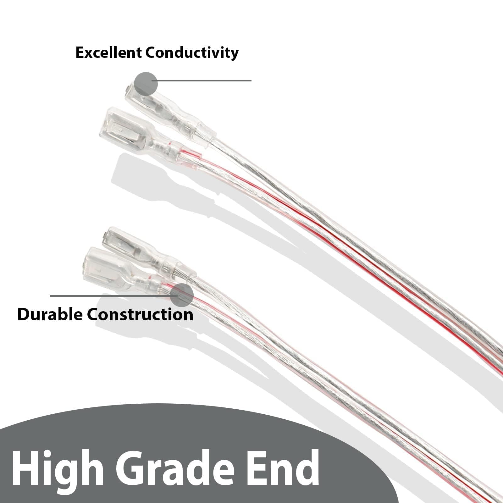 Nulth Front Door Speaker Wiring Harness Adapter Replacement For Hyundai Accent/Azera/Tucson 2005 2021 Dashtweeter Speaker Connec