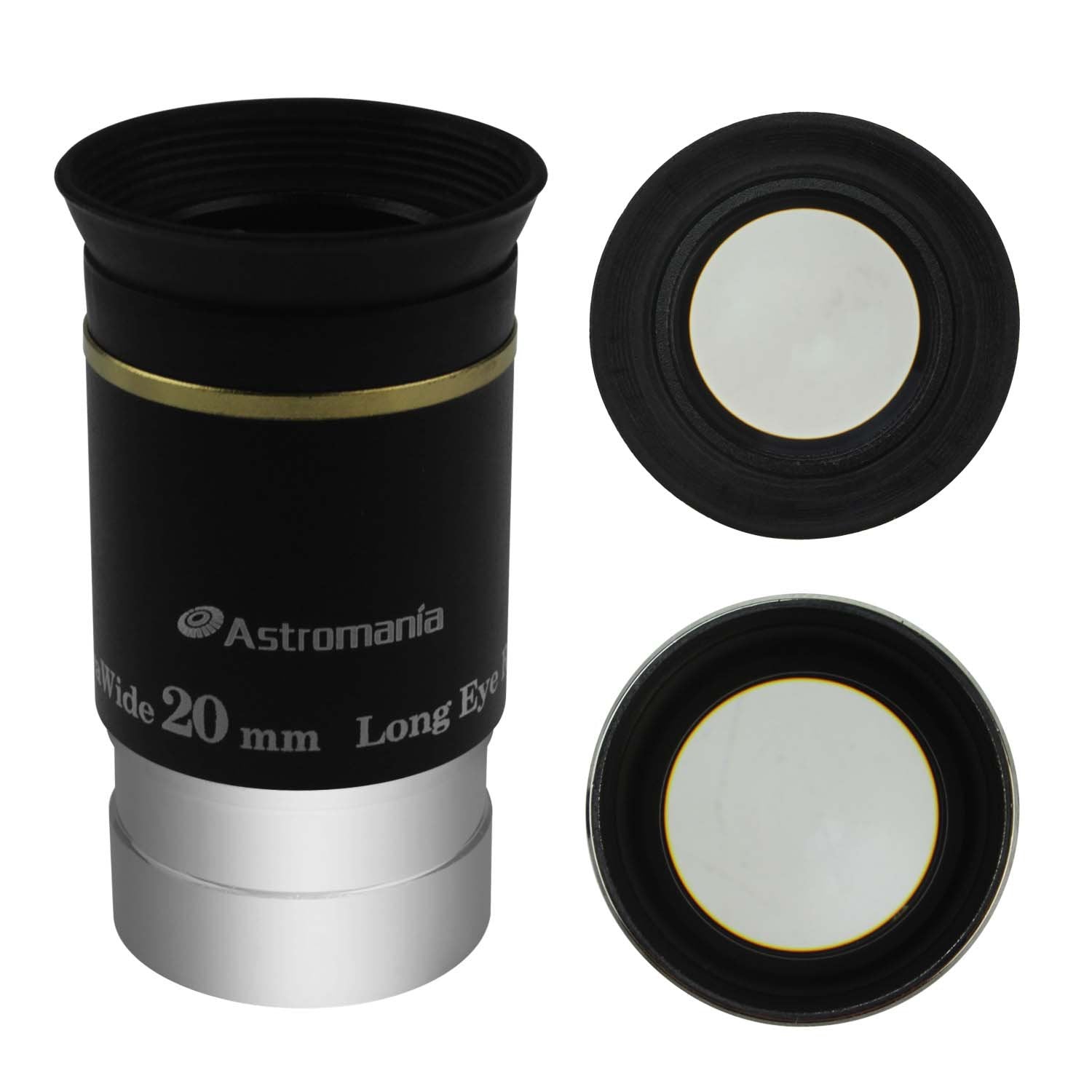Astromania 1.25'' 20Mm 66 Degree Ultra Wide Angle Eyepiece For Telescope