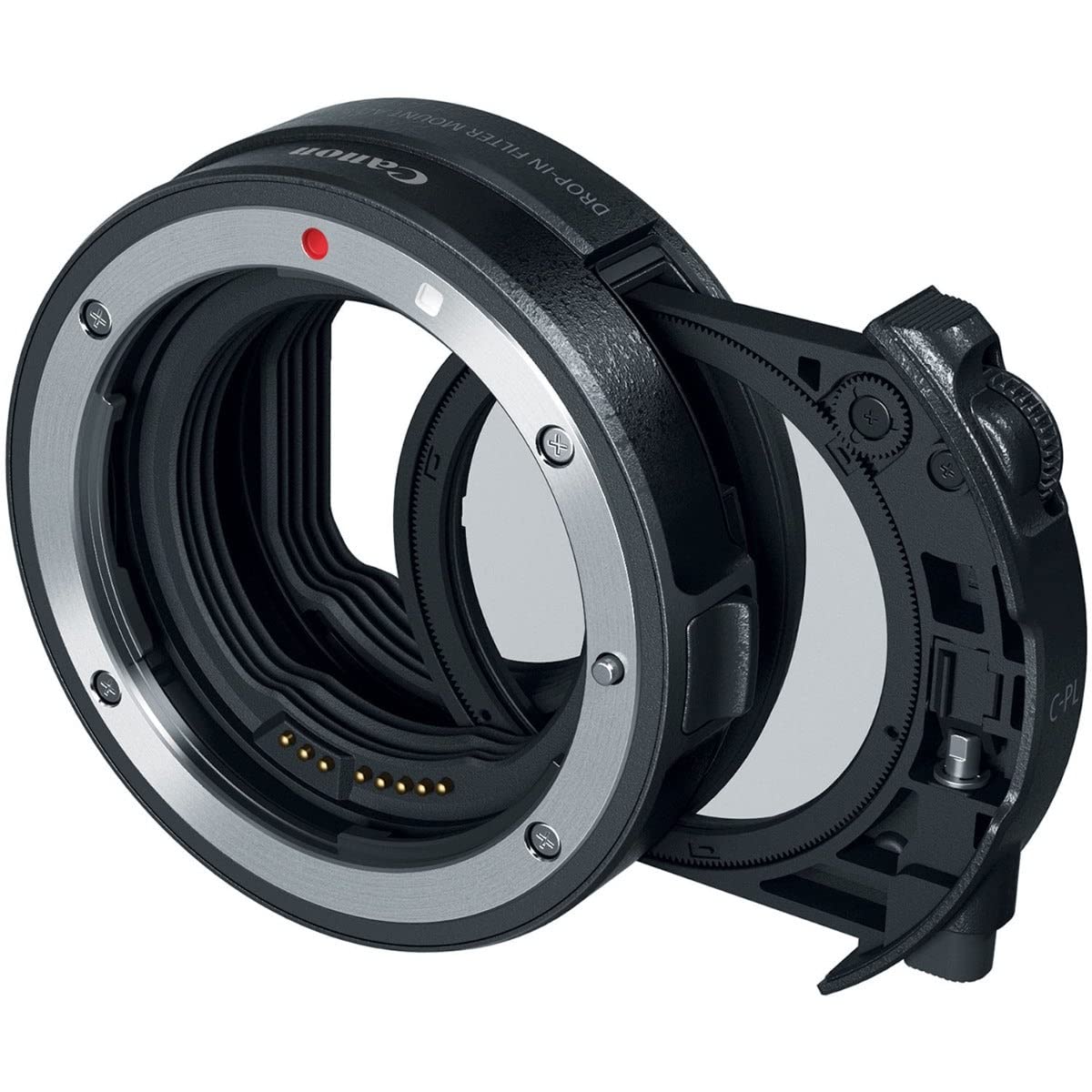 Canon Drop in Filter Mount Adapter EF EOS R with Circular Polarizing Filter