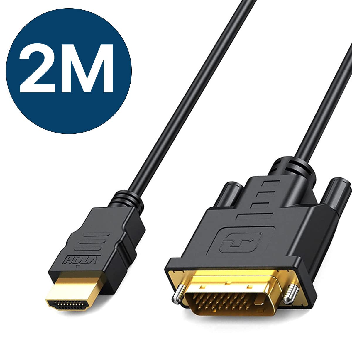 Mmobiel Hdmi To Dvi Cable Adapter   Bi Directional Dvi D Dual Link To Hdmi Cable Converter Supports All High Resolution Lcd And