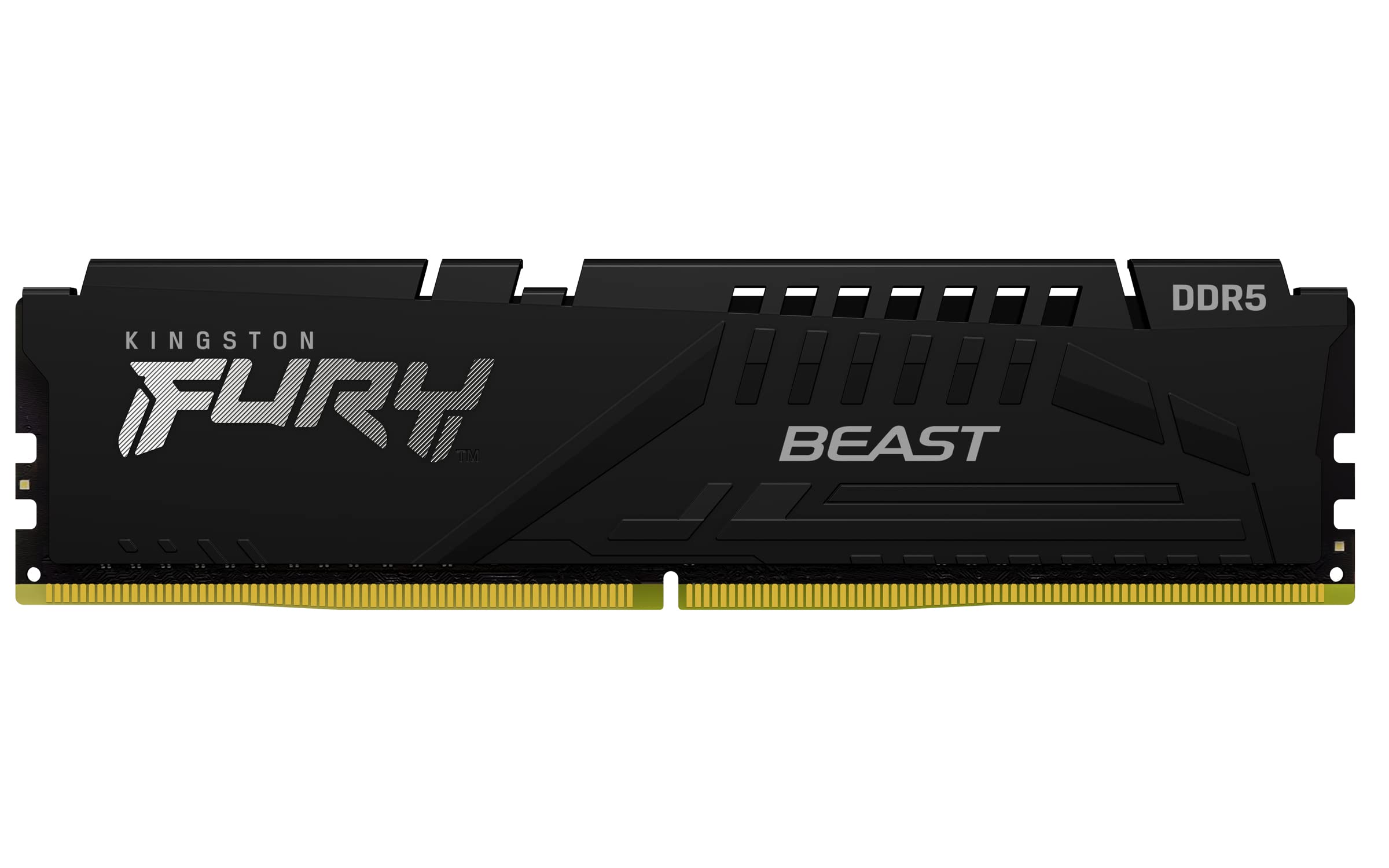 Kingston Technology Kingston Fury Beast 16Gb 5600Mhz Ddr5 Cl40 Dimm Single Module Desktop Memory Kf556C40Bb-16 Black