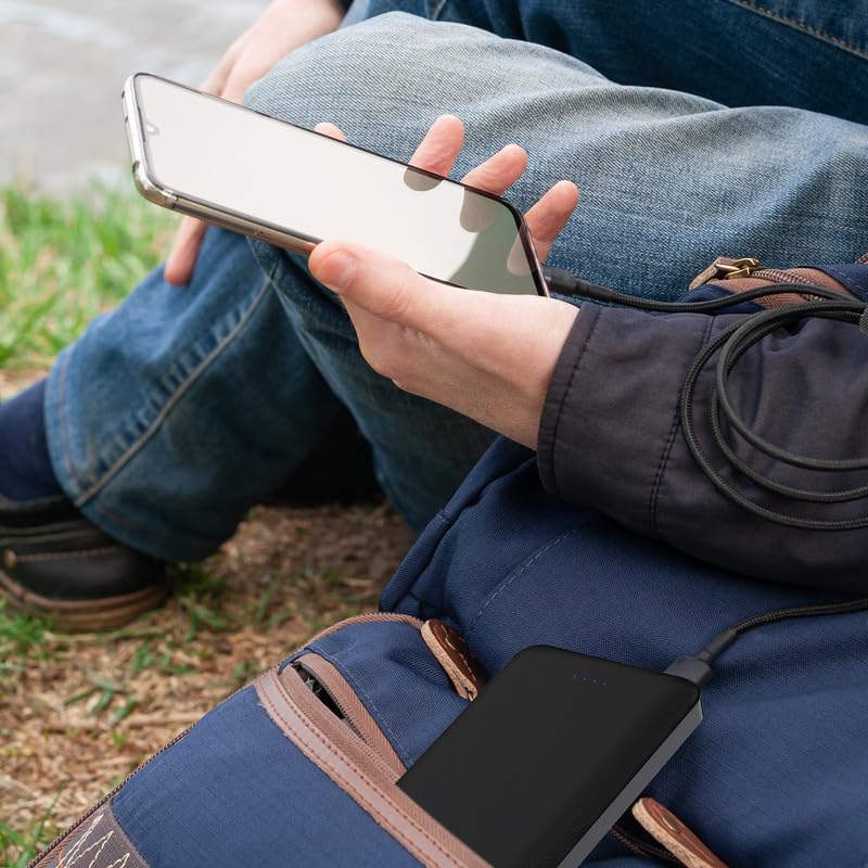 Miady 2 Pack 10000Mah Dual Usb Portable Charger, Usb C Fast Charging Power Bank, Backup Charger For Iphone 15/14/13, Galaxy S23/