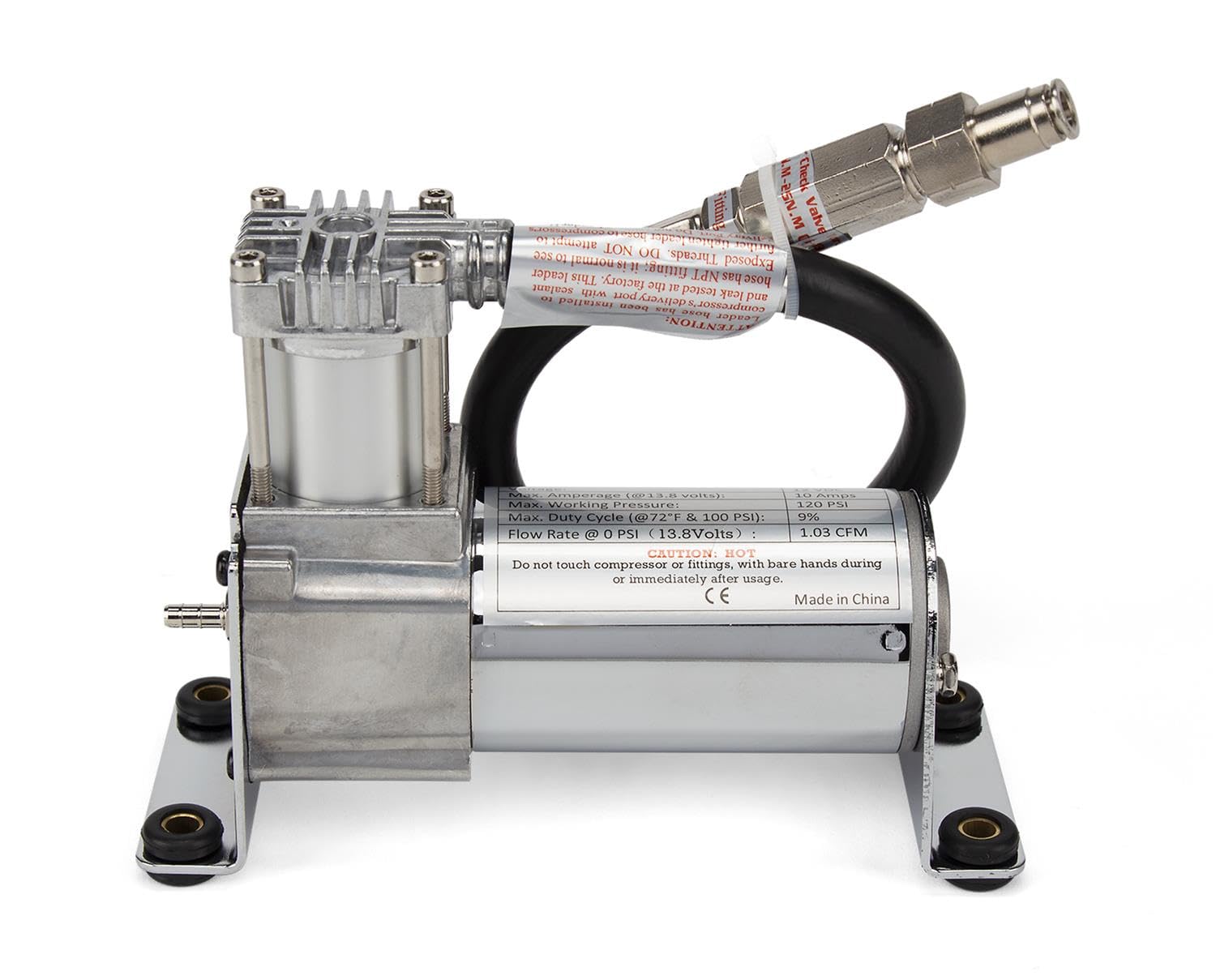 Air Lift 16092 Air Compressor System - Silver, Heavy-Duty Performance for Enhanced Towing and Hauling