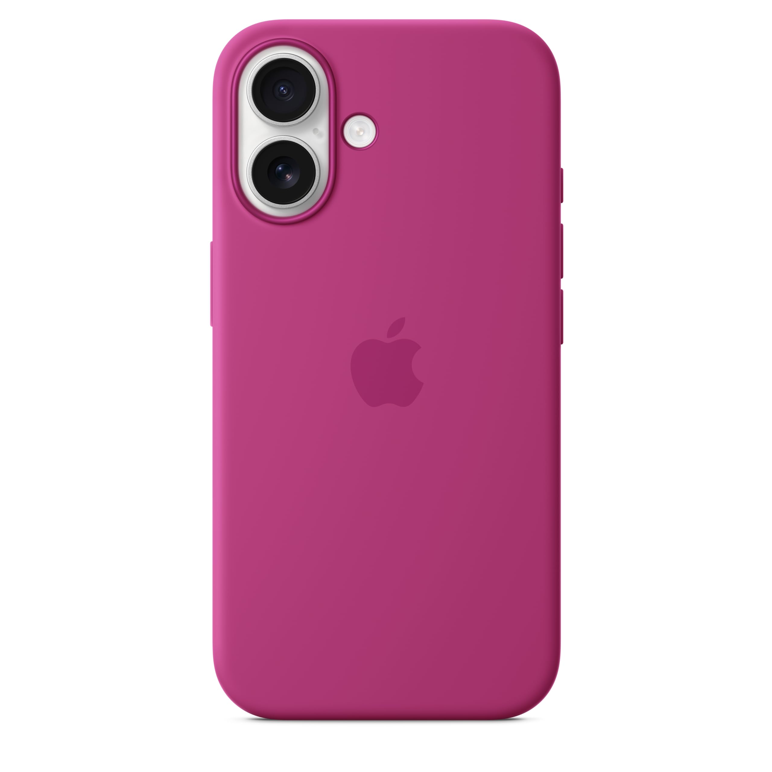 Apple Iphone 16 Silicone Case With Magsafe And Camera Control   Fuchsia